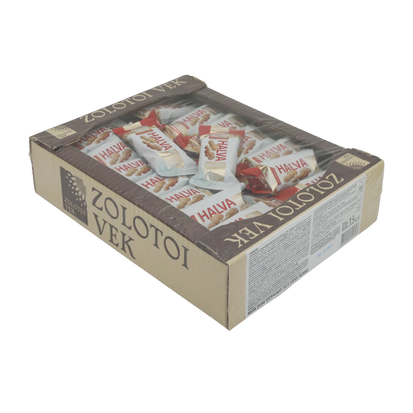 Halva Zolotoi Vek con arachidi | Dolce | Classico, orientale | 5kg