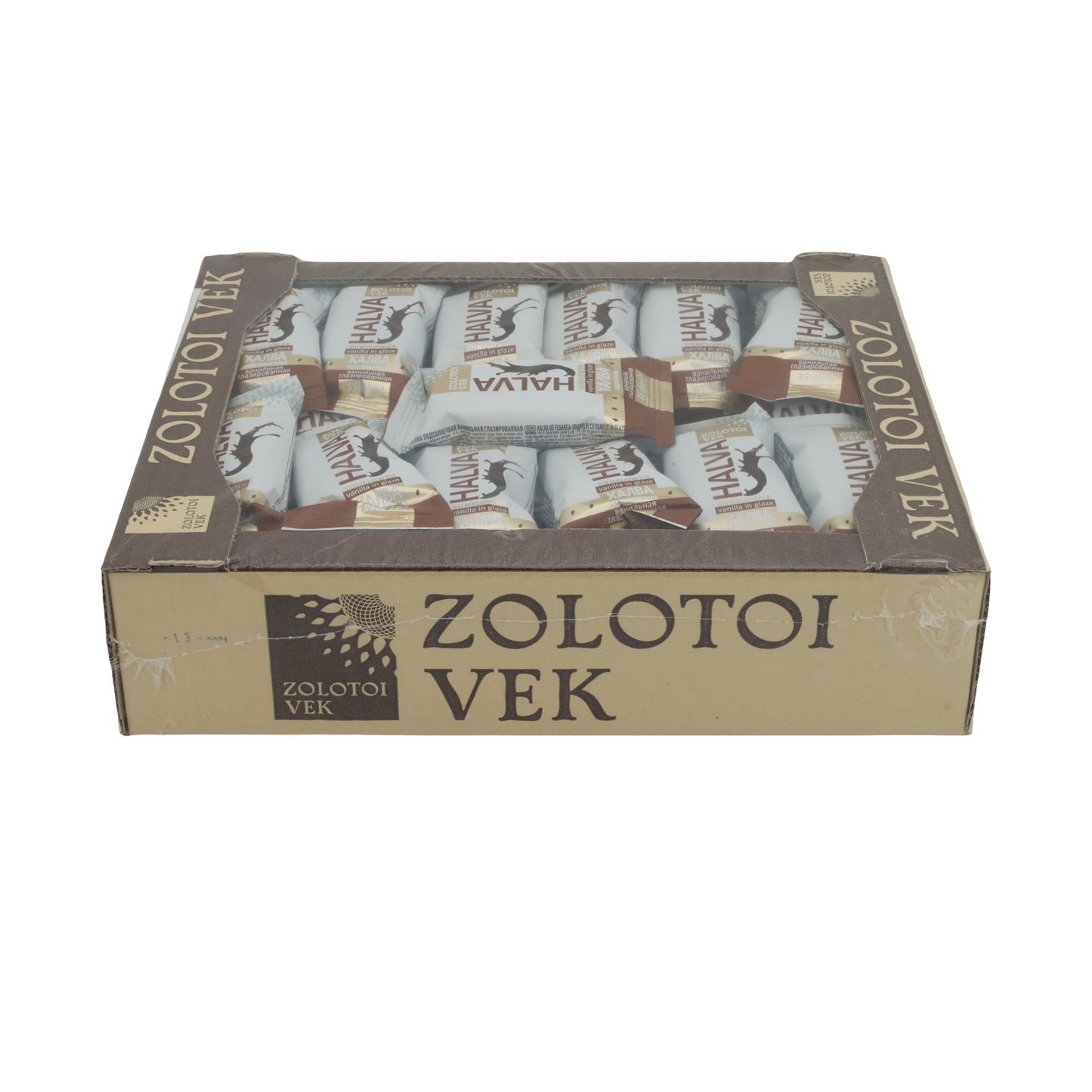 Halva Zolotoi Vek | Halva de tournesol | Traditionnellement d'Ukraine | 1,5 kg