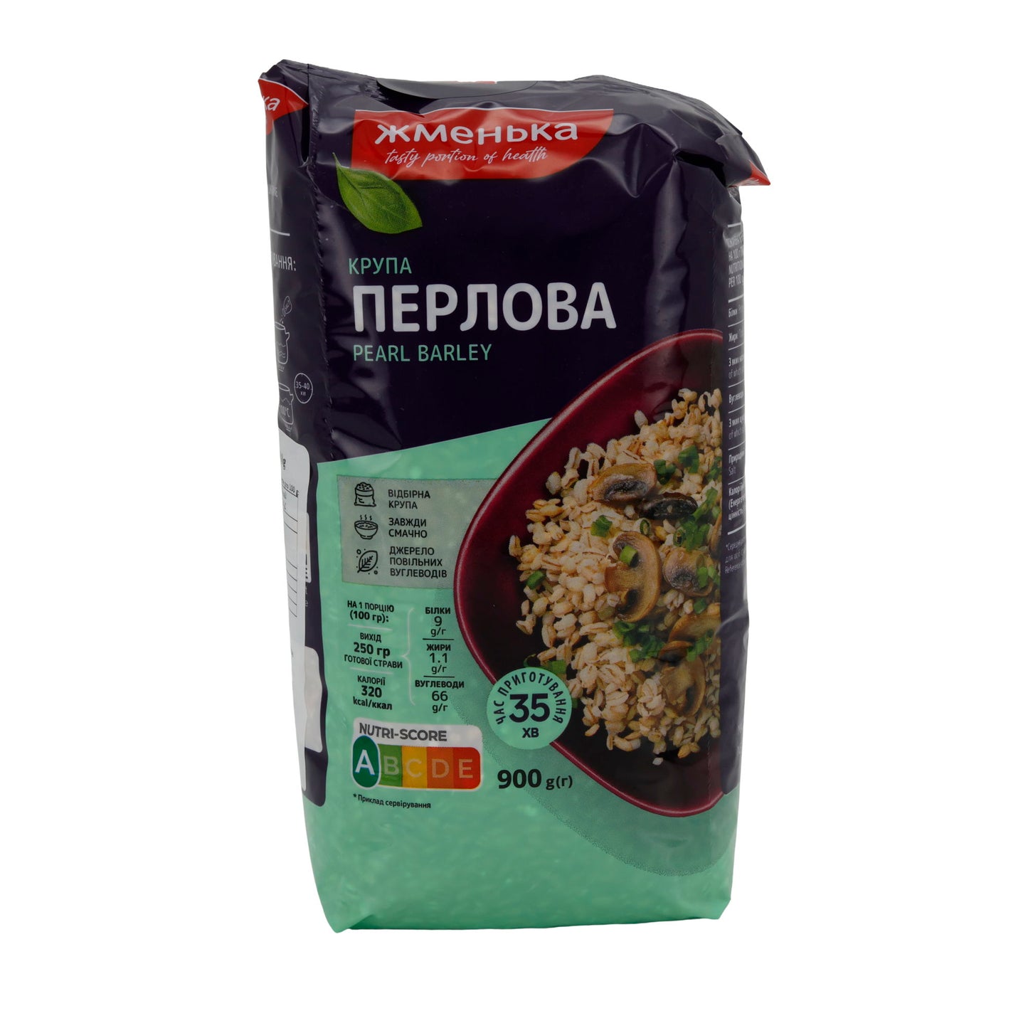 Perlgrütze Zhmenka | Plaisir traditionnel aux perles d'orge | À partir des meilleurs ingrédients | 900 g