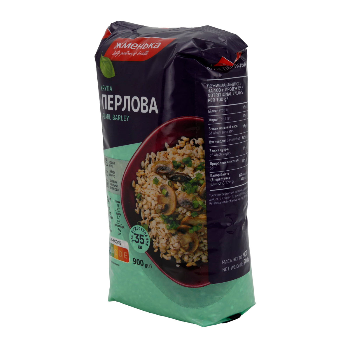 Perlgrütze Zhmenka | Traditioneller Perlgraupen-Genuss | Aus besten Zutaten | 900 g KRUPA