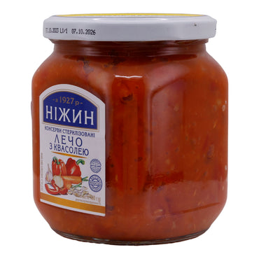 Groentegerecht "Letscho" | Met bonen | Gesteriliseerd product in glas | 460 g