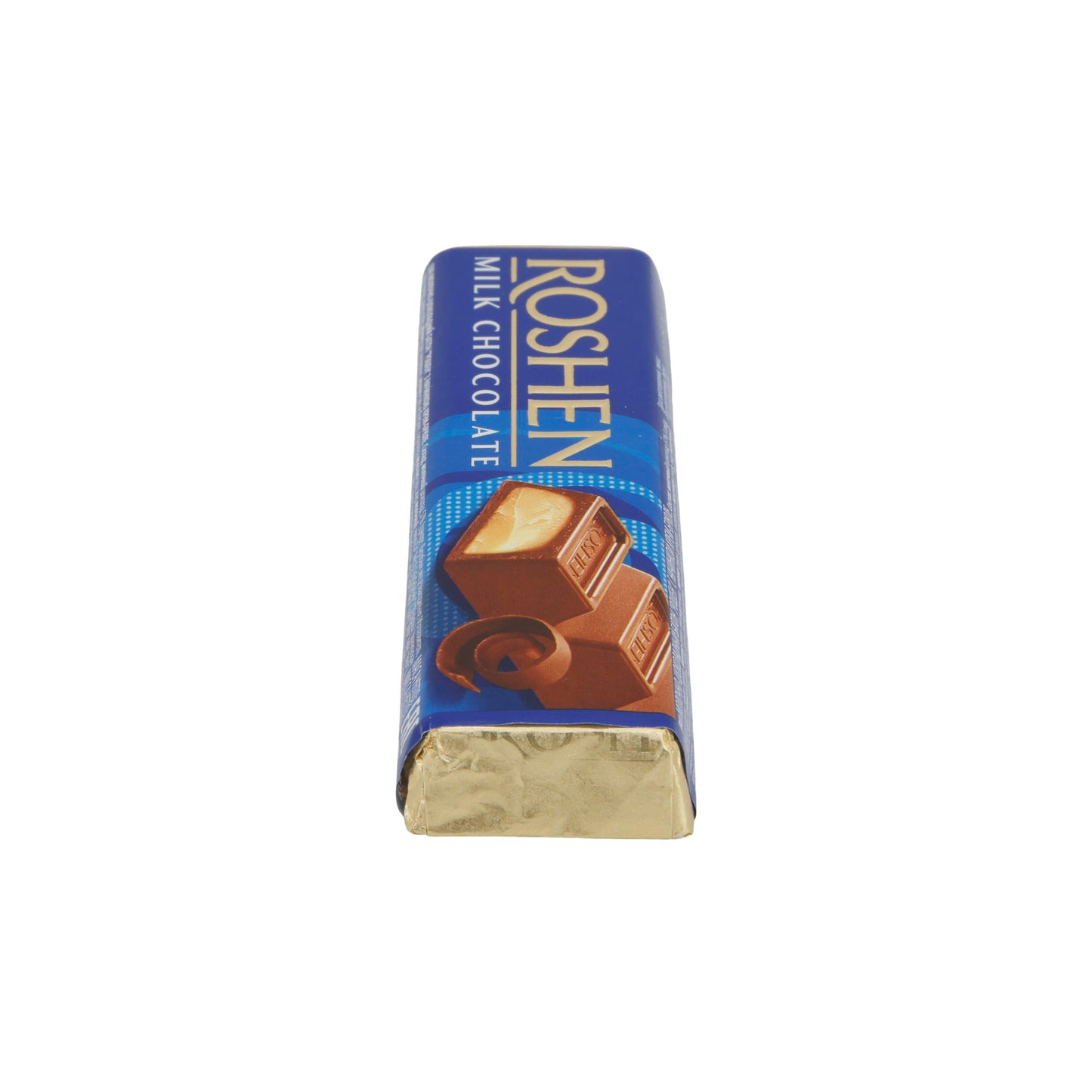 Melkchocoladereep Roshen | Met Crème Brûlée-vulling | Zachte chocolade met romige kern | 43 g reep