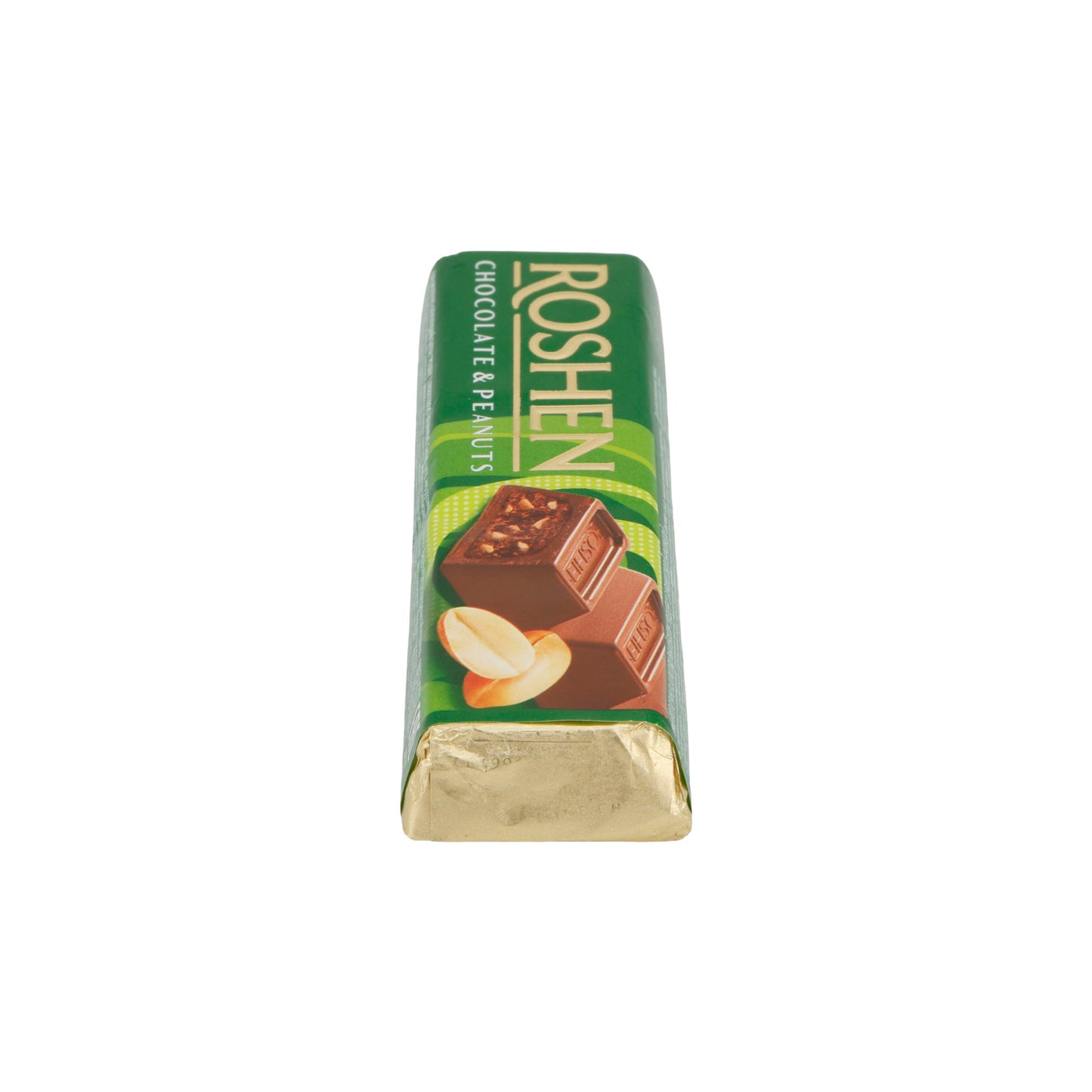 Roshen Çikolata Barı | Yer Fıstıklı | Kıtır Dolgulu Kremalı Sütlü Çikolata | 38 g Bar