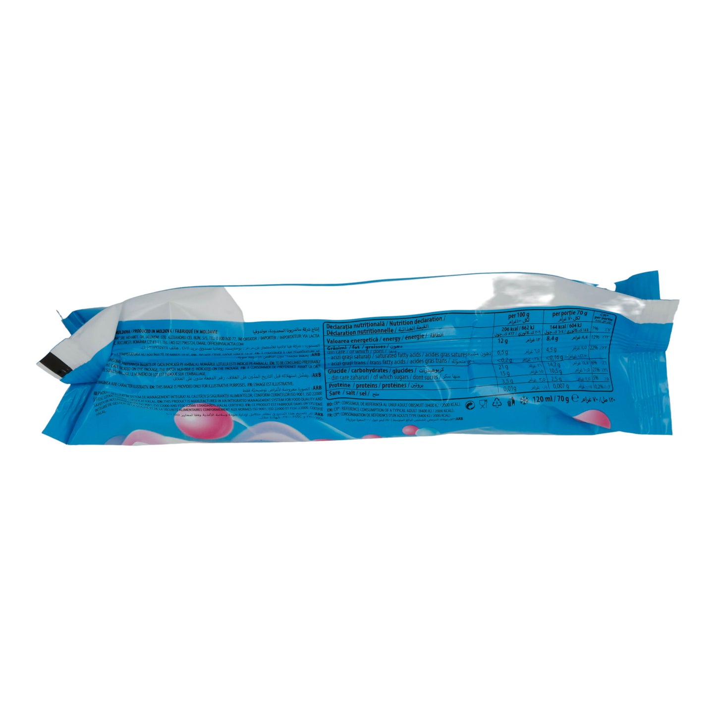 Eis Sandra | Tornado Bubble Gum | Gusto chewing gum | 70 g / 120 ml