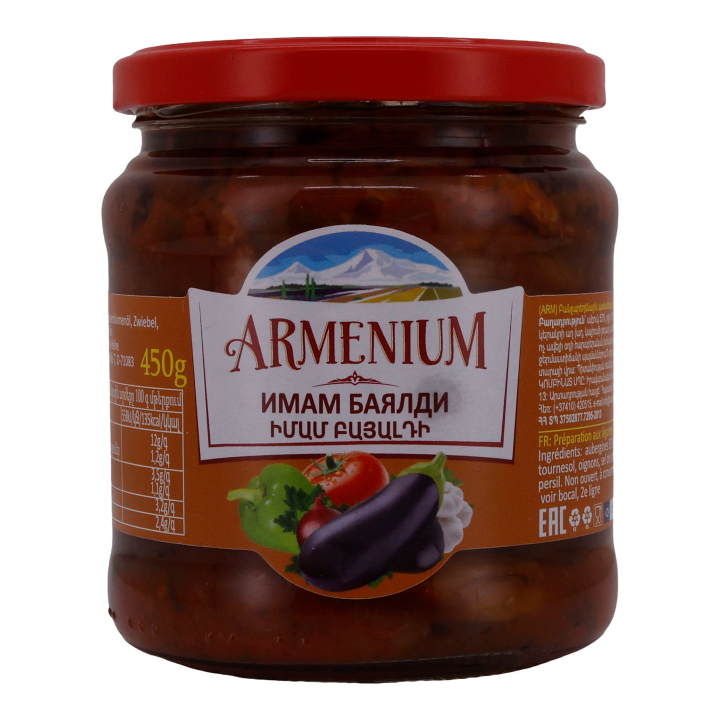 Preparazione di verdure Armenium | Verdure | Imam Bayaldi | 450g