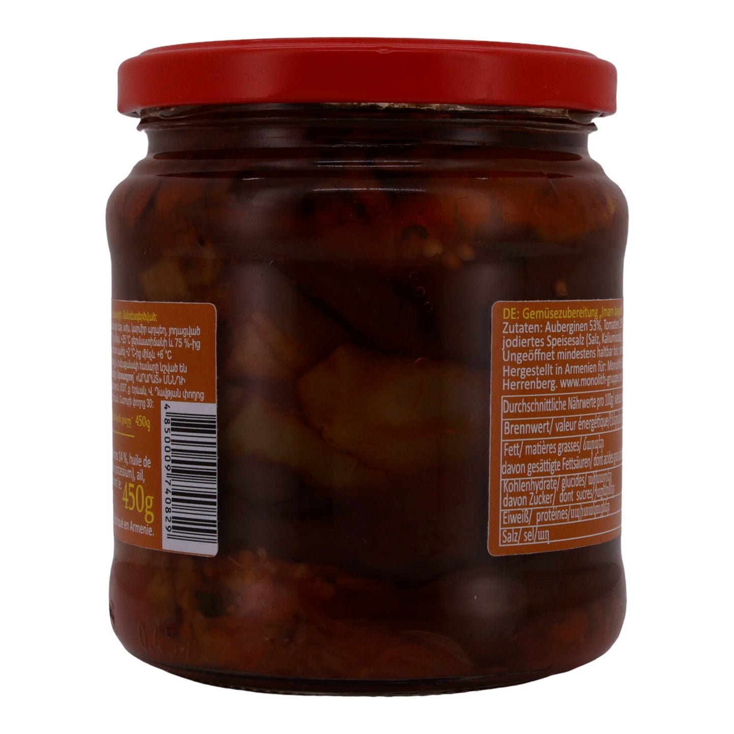 Preparazione di verdure Armenium | Verdure | Imam Bayaldi | 450g