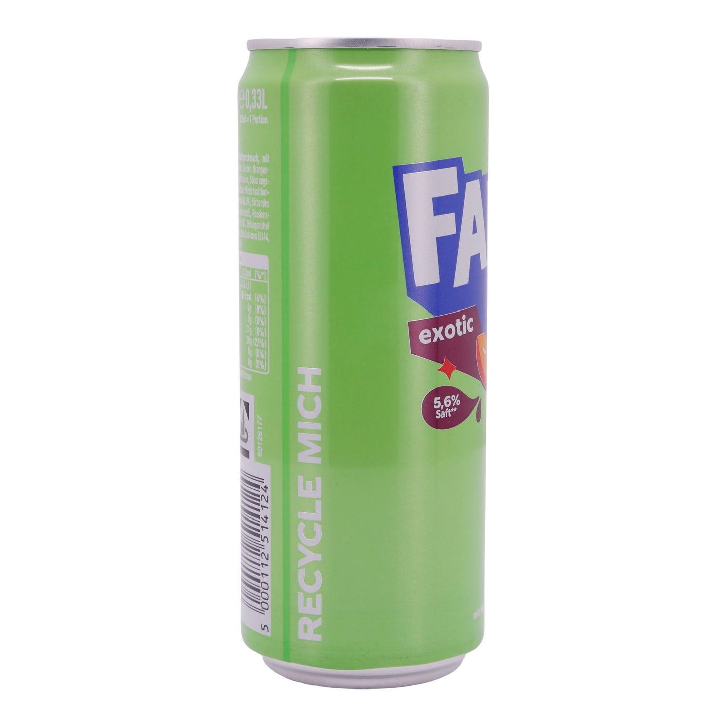 Erfrischungsgetränk Fanta Exotic | Getränk | tropischer Fruchtgenuss in Dose | 0,33 l