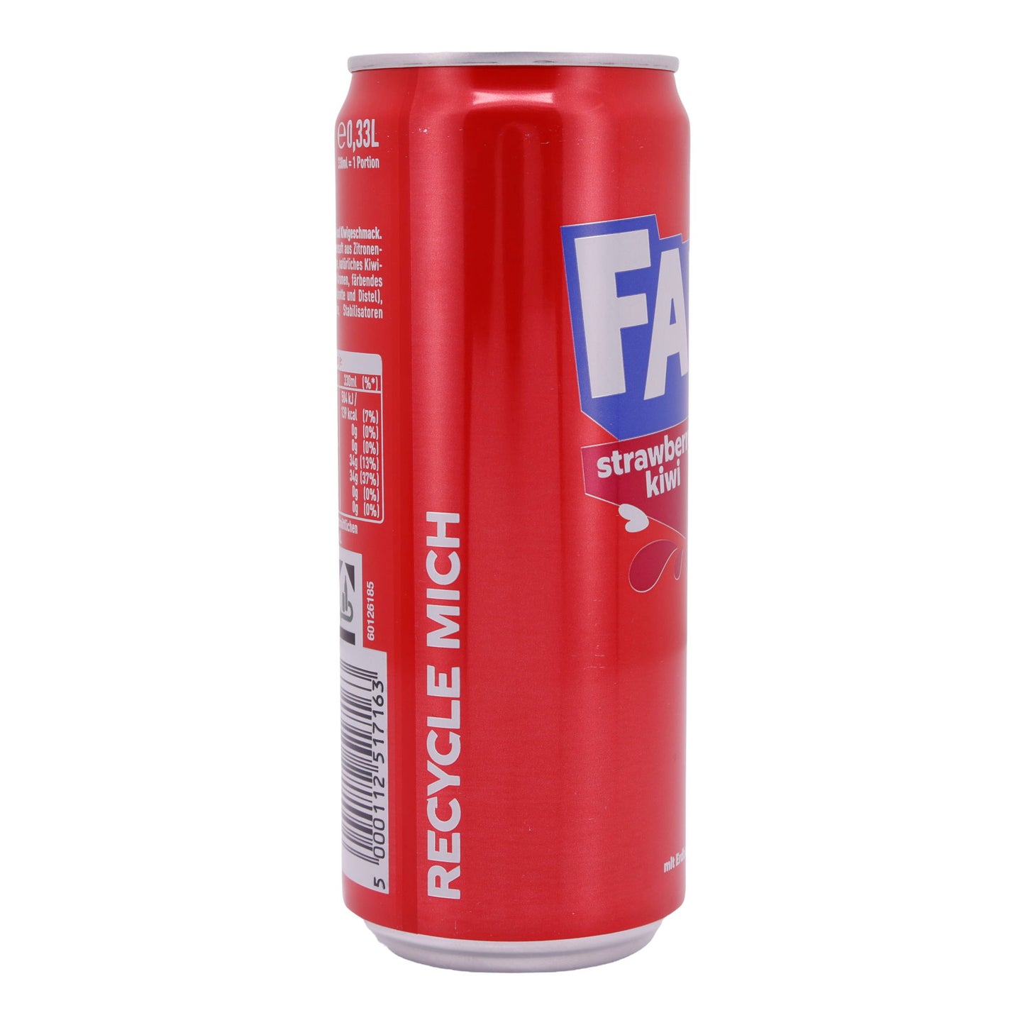 Erfrischungsgetränk Fanta | Strawberry Kiwi | Mit Erdbeer- und Kiwi-Geschmack | 330 ml