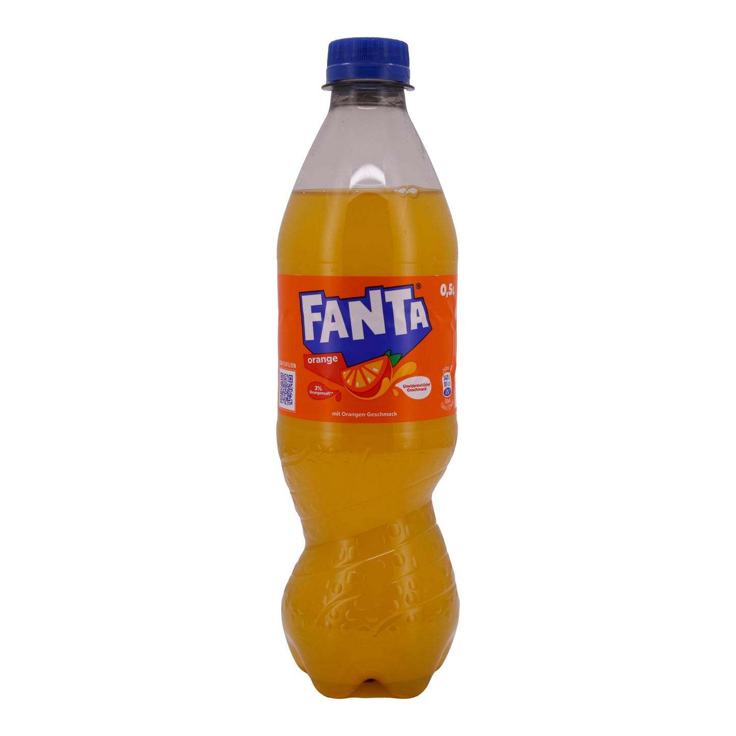 Erfrischungsgetränk Fanta | Orange | Spritzig | 0,5 L
