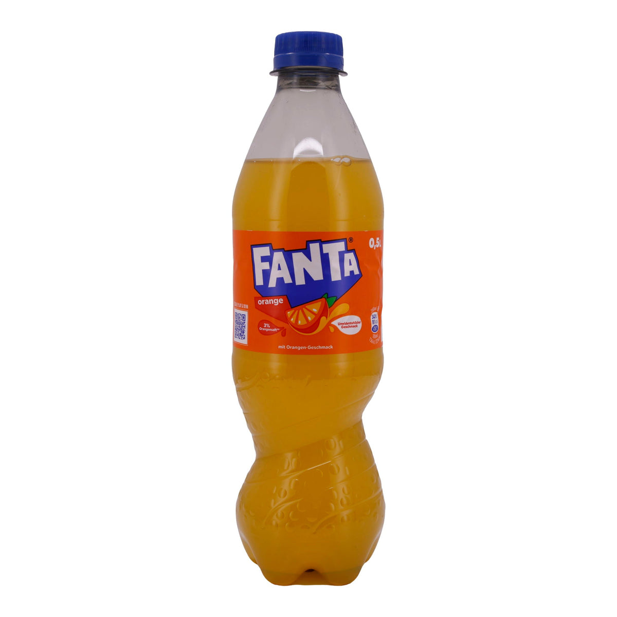 Erfrischungsgetränk Fanta | Orange | Spritzig | 0,5 L FANTA