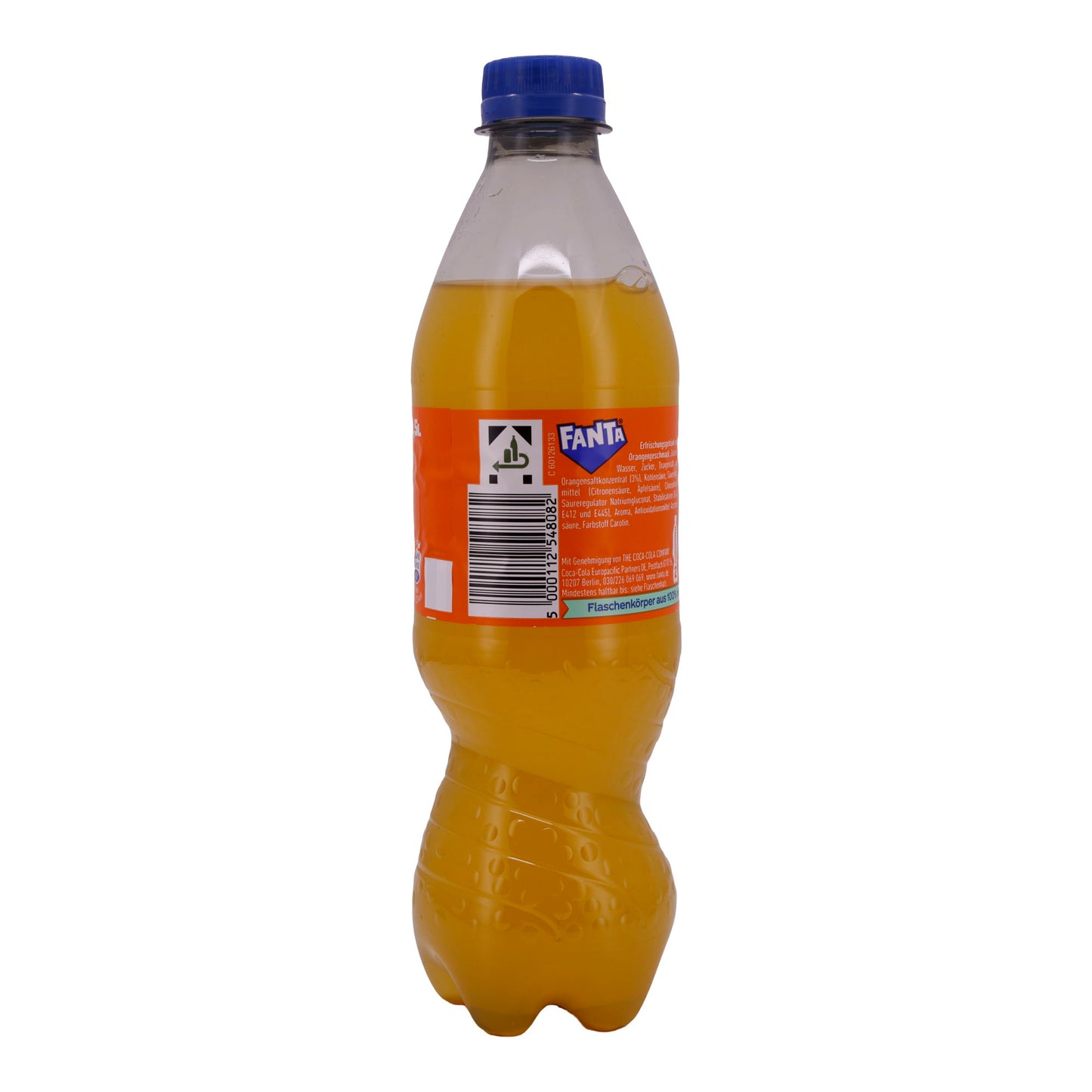 Erfrischungsgetränk Fanta | Orange | Spritzig | 0,5 L