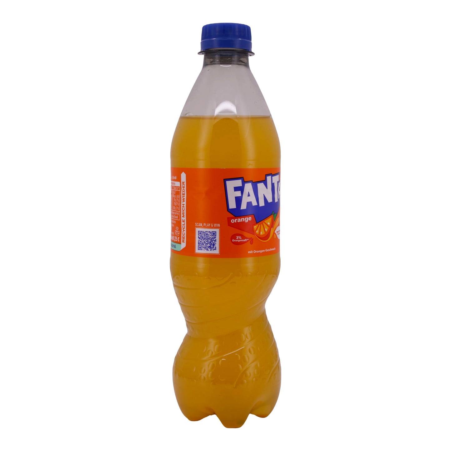 Erfrischungsgetränk Fanta | Orange | Spritzig | 0,5 L