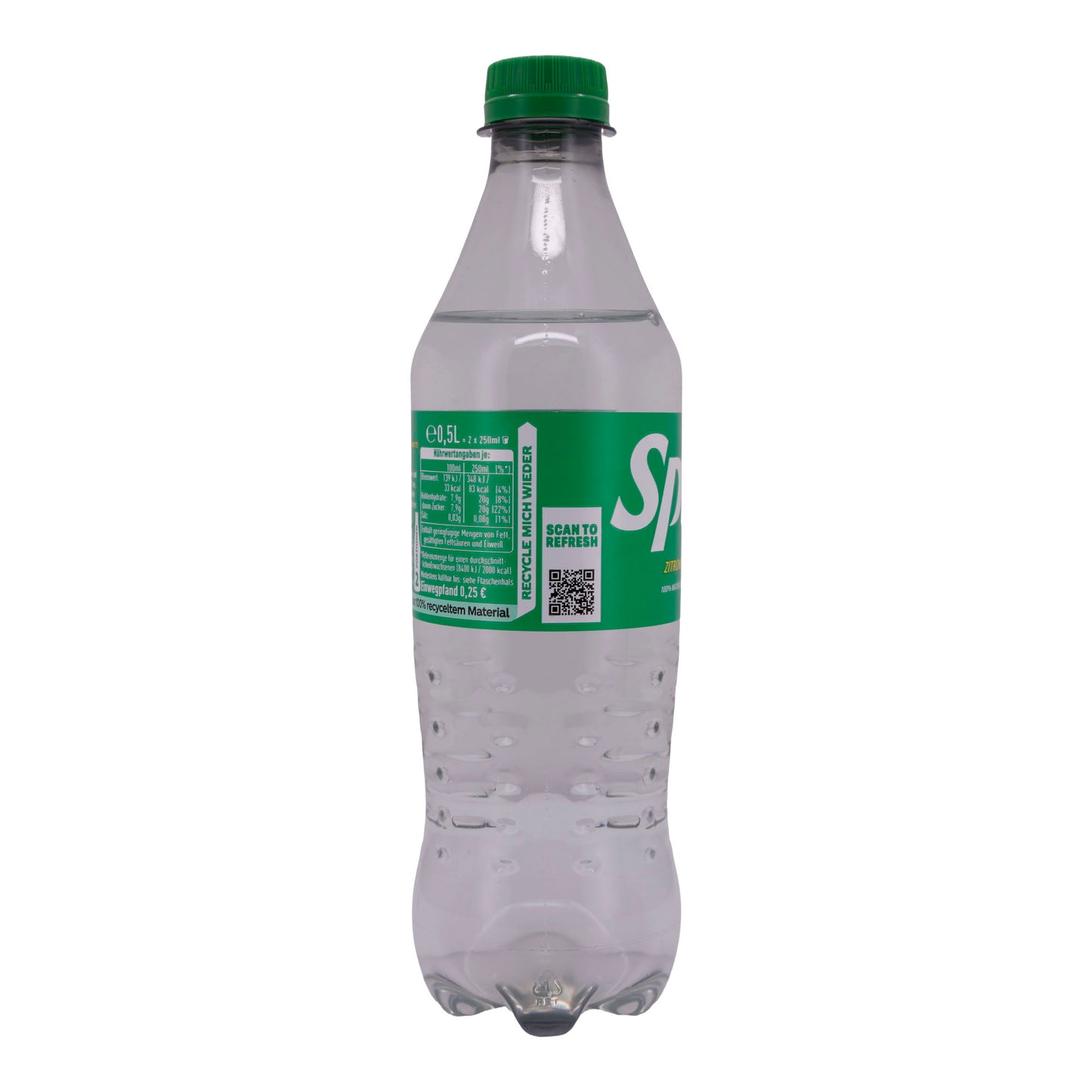 Limonade Sprite | Citroen-Limoen | Verfrissend, natuurlijk | 0,5 L