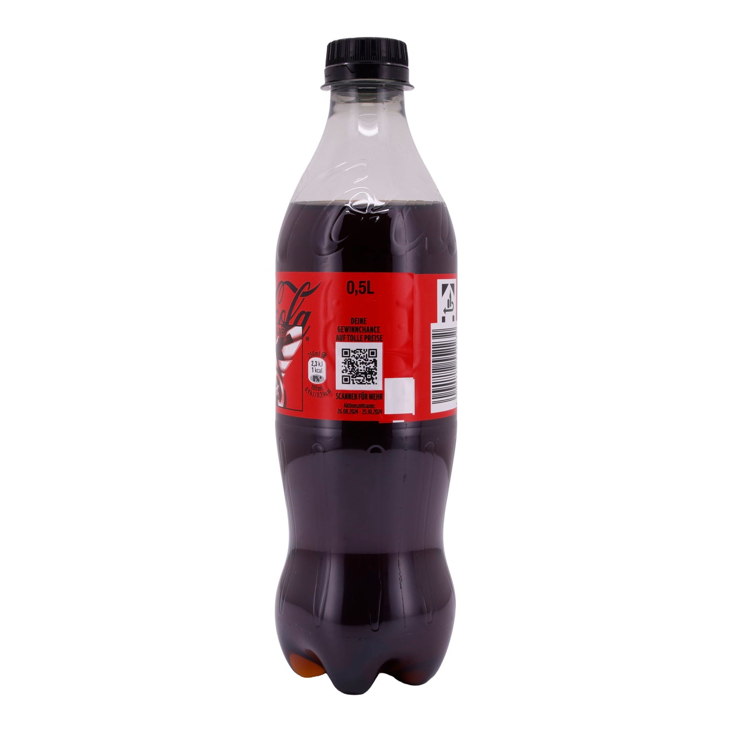 Frisdrank Coca-Cola | Zero Sugar | Klassiek, suikervrij | 0,5 L