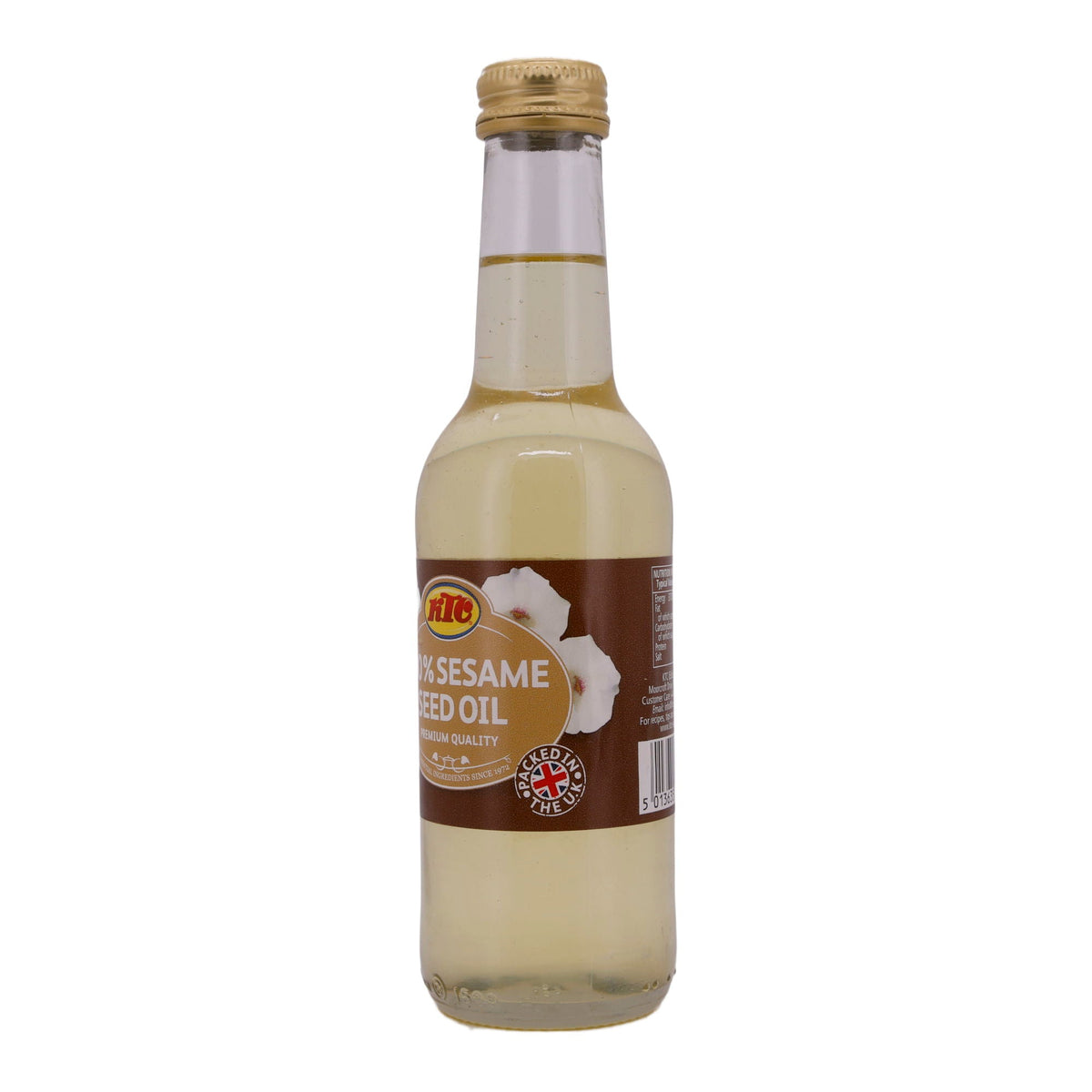 Sesamöl KTC | Aus Sesamsamen | Für asiatische Gerichte und mehr | 250 ml KTC