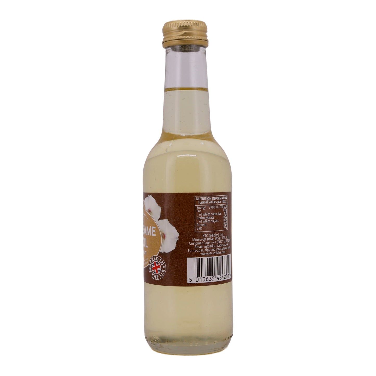 Sesamolie KTC | Van sesamzaad | Voor Aziatische gerechten en meer | 250 ml