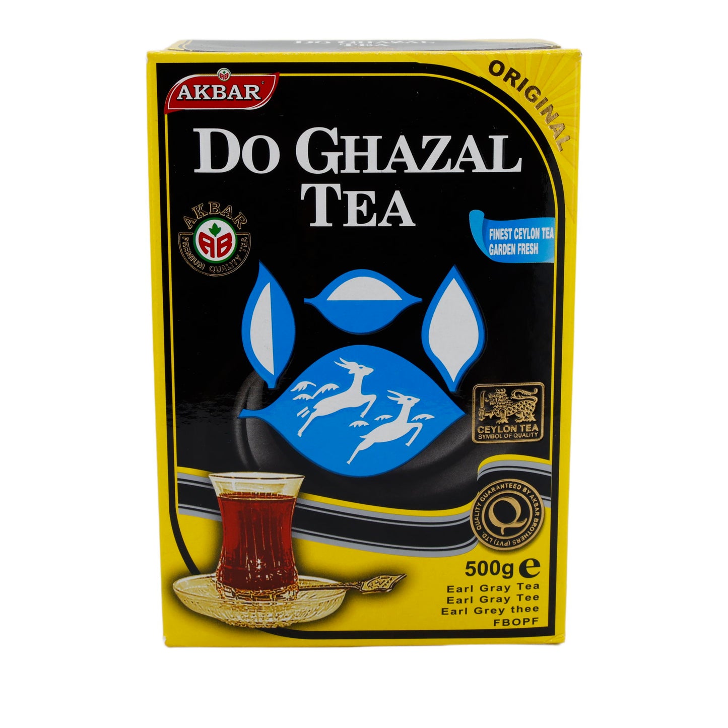 Tee Do Ghazal | Earl Grey | Aromatischer Schwarztee | 500 g