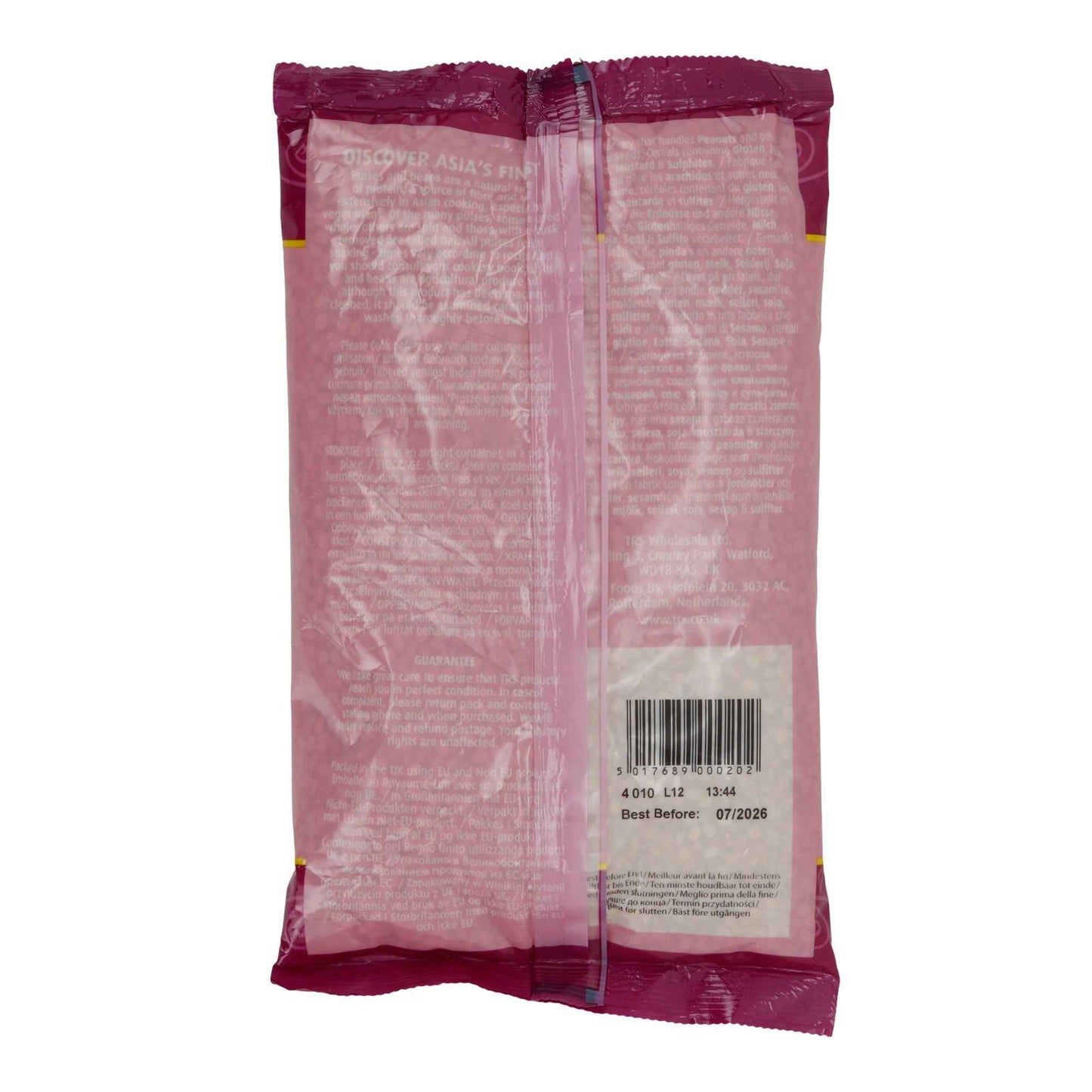 Bohnen TRS Mung Dal | geschälte Mungbohnen | Hülsenfrüchte | 500 g