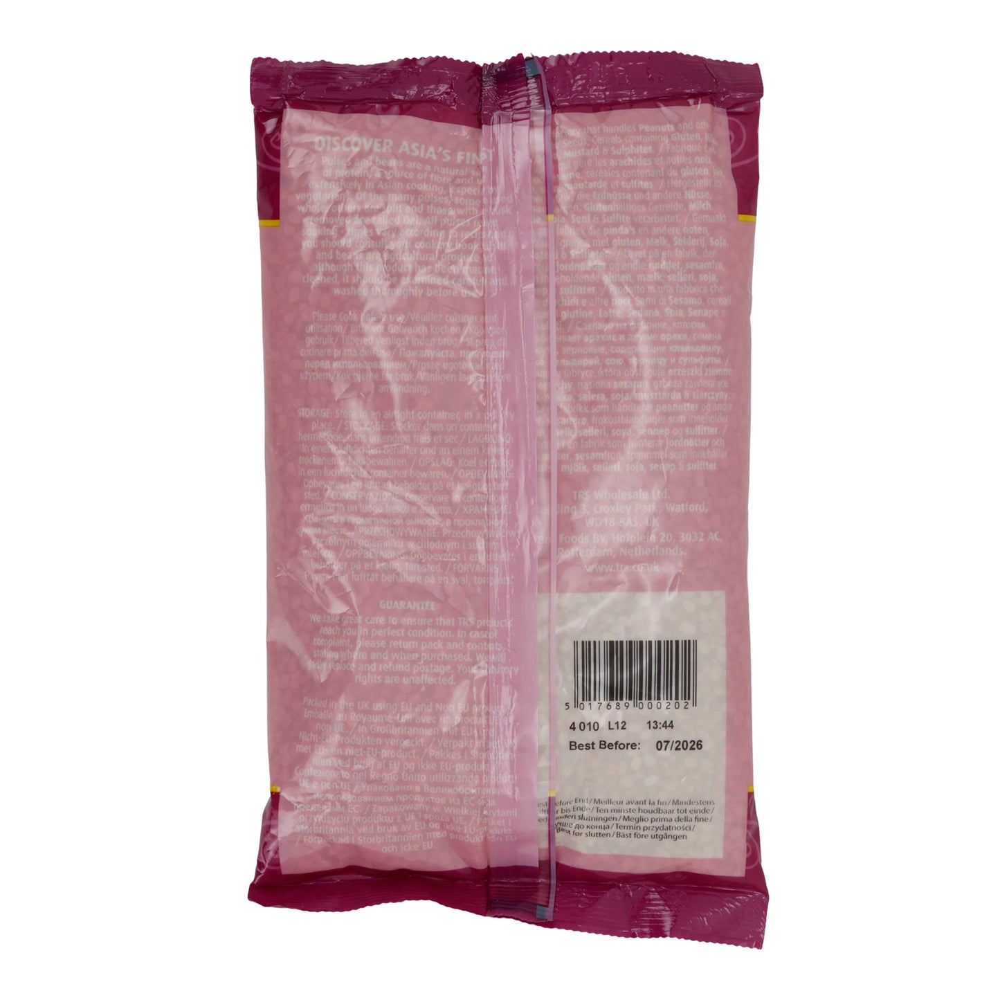 Bohnen TRS Mung Dal | geschälte Mungbohnen | Hülsenfrüchte | 500 g