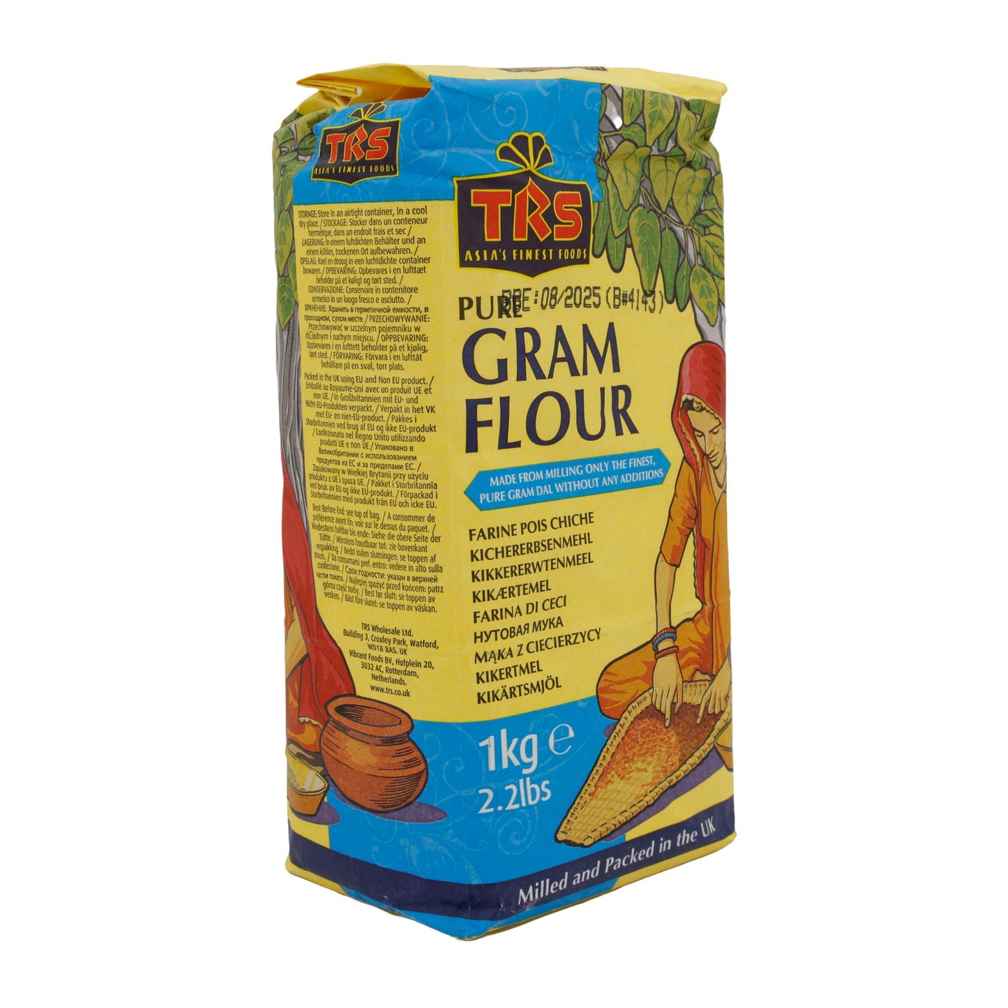 Grammehl TRS | Mehl | Fein gemahlenes Kichererbsenmehl | 1kg TRS