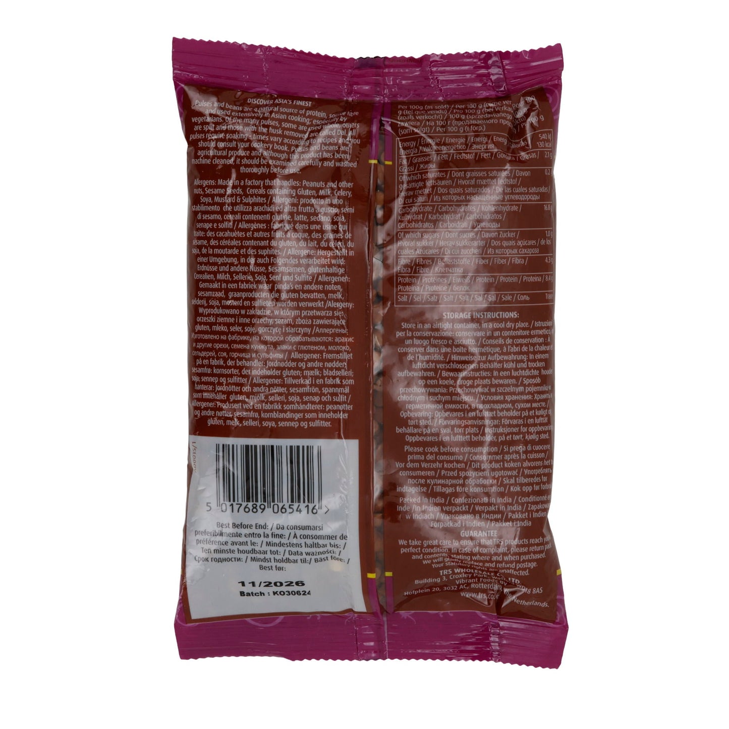 Braune Kichererbsen TRS Brown Chickpeas | Hülsenfrüchte | 500 g TRS