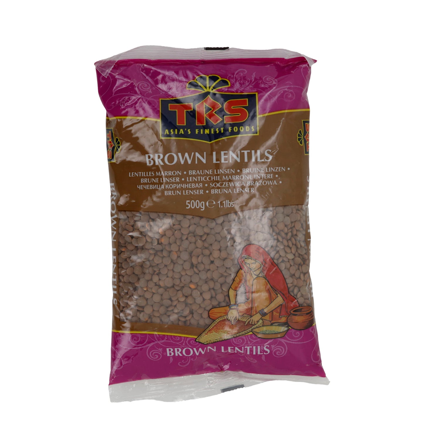 Bruine linzen TRS | Linzen | Nootachtige smaak | 500 g