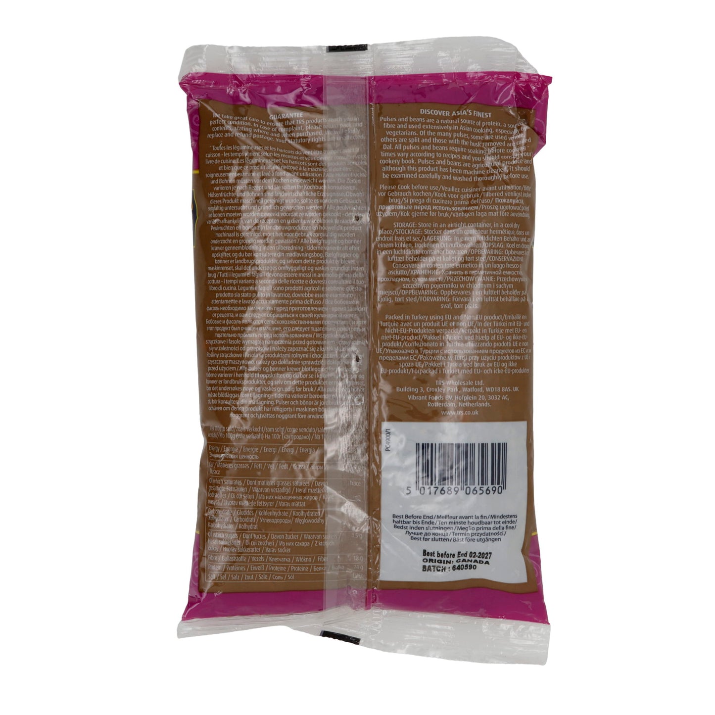 Bruine linzen TRS | Linzen | Nootachtige smaak | 500 g