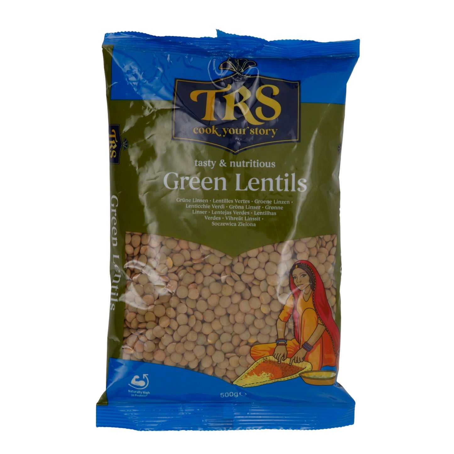 Grüne Linsen TRS Groene Linzen | Nootachtige Smaak | Peulvruchten | 500 g