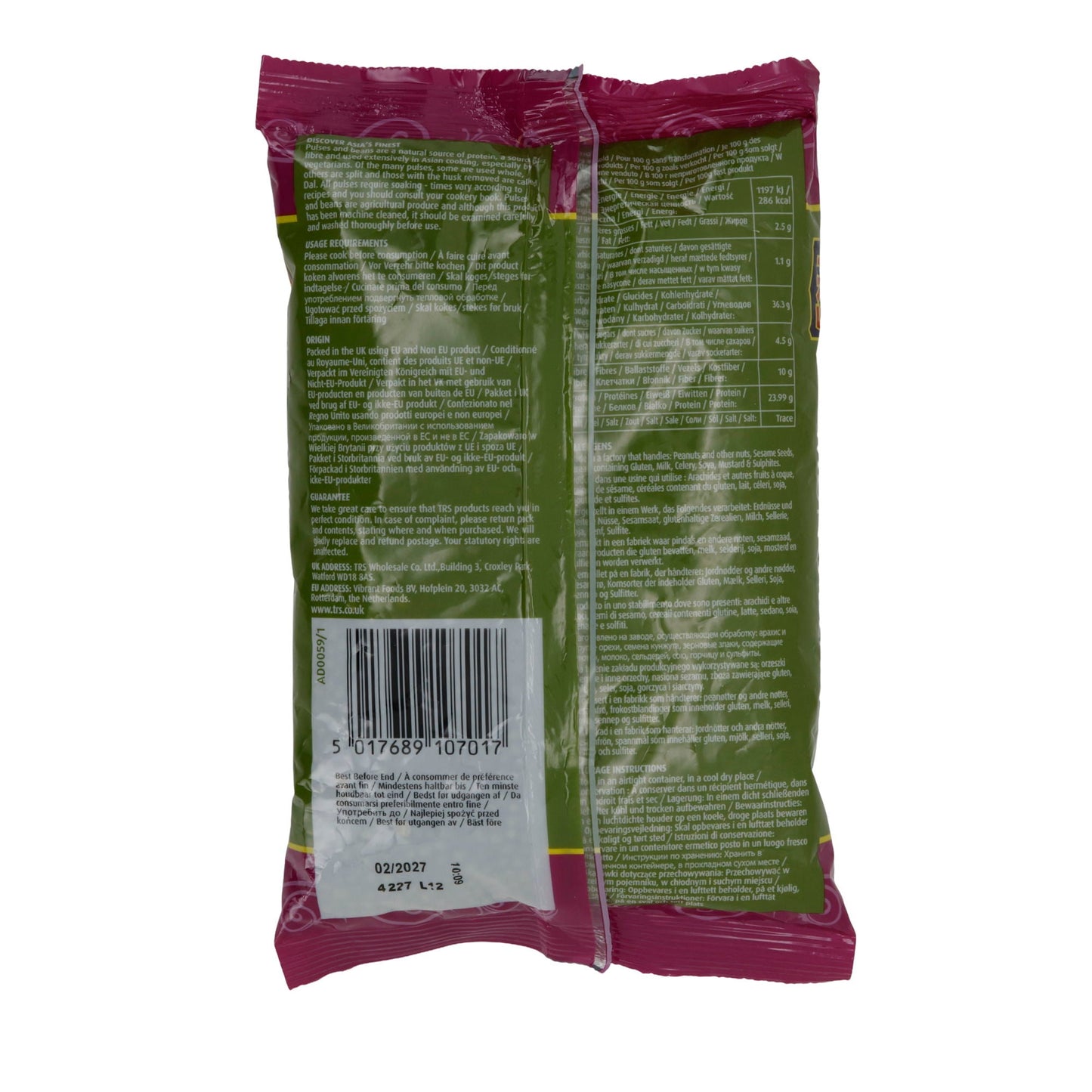 Bohnen TRS Chick Peas | Kichererbsen | Hülsenfrüchte | 500g TRS