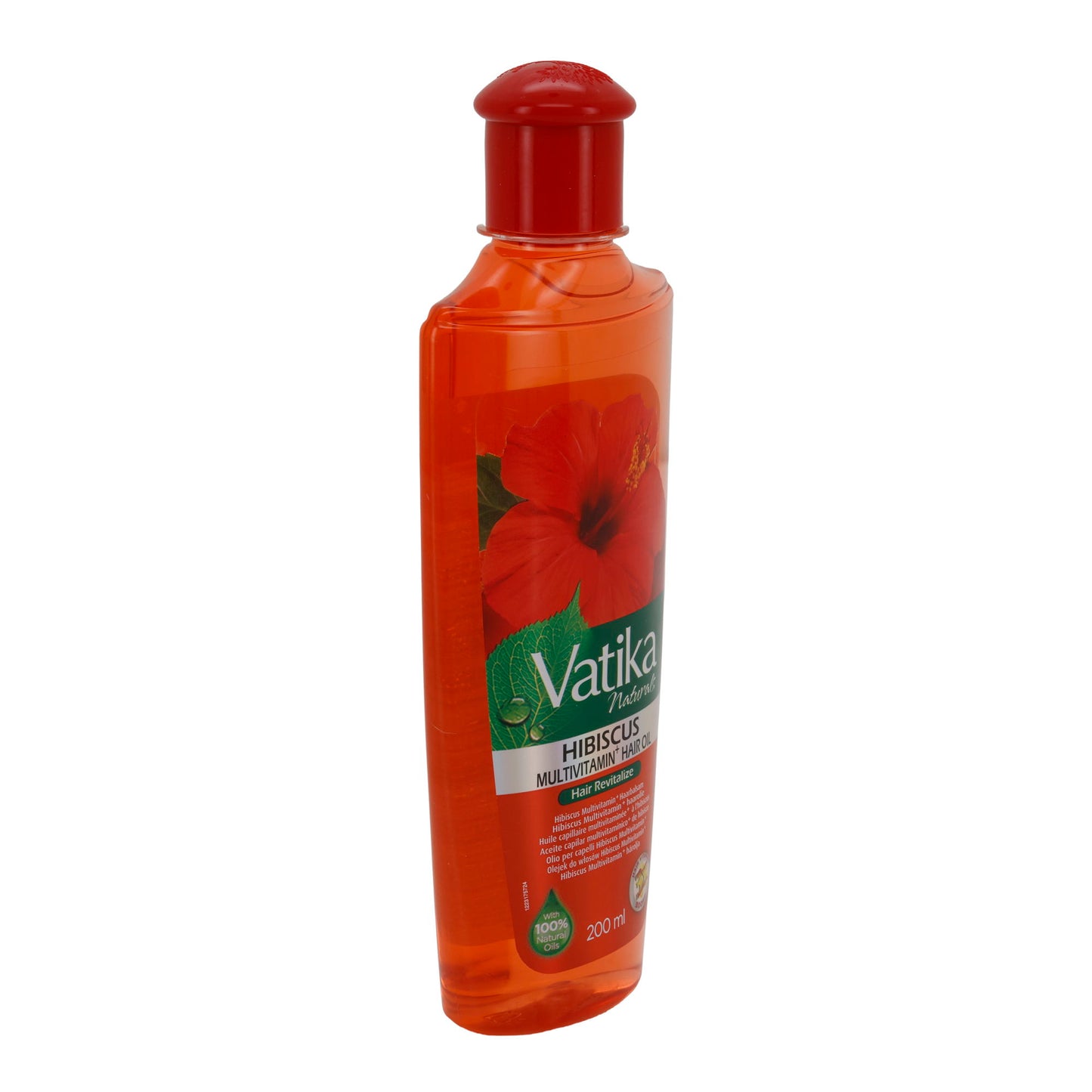 Haarverzorgingsolie Vatika Hibiscus | Multivitamine Haarolie | Intensieve Hydratatie | 200 ml