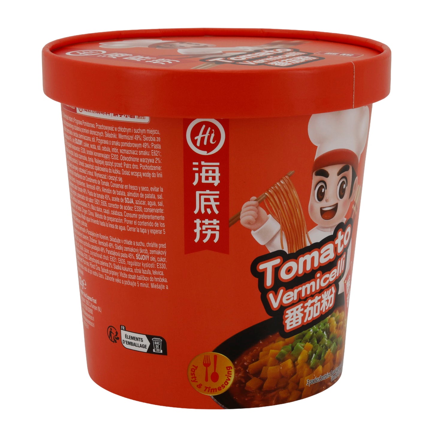 Instant Noodles Hai Di Lao | Tomato Vermicelli | 122 g Cup
