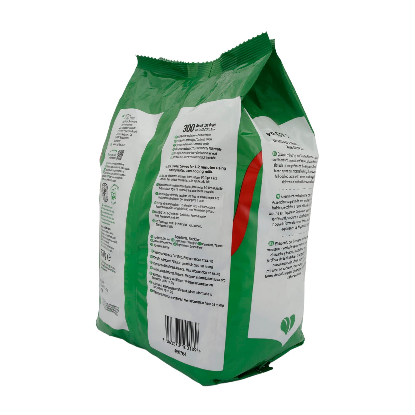 Tee PG Tips | Original Schwarzer Tee | 300 Teebeutel – Aromatisch für Ihre Teezeit | 870g