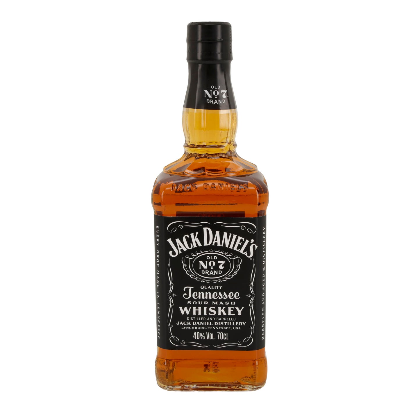 Jack Daniel’s Tennessee Whiskey | Old No. 7 | 40 % vol | 0,7 l Flasche