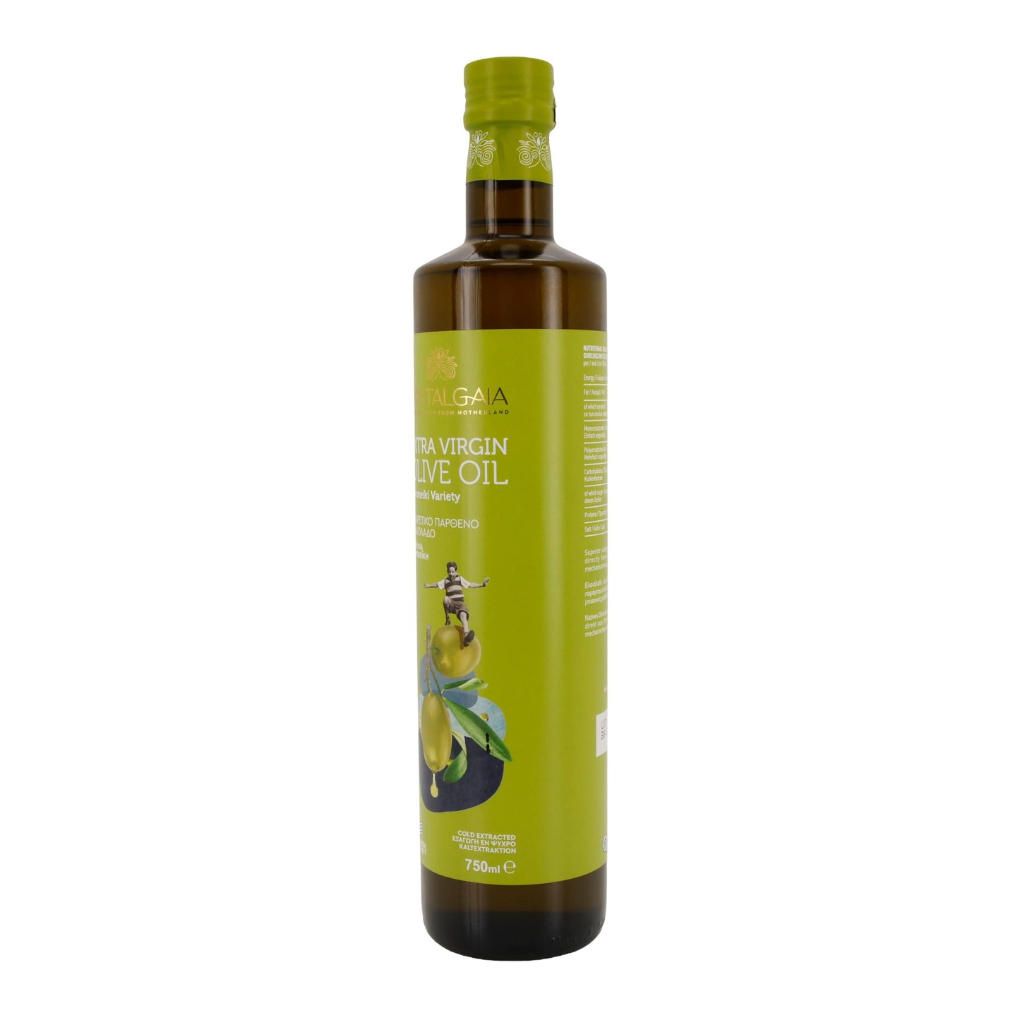 Natives Olivenöl extra | Nostalgia | Koroneiki | 750 ml – kaltgepresst, 100 % Griechenland Nostalgaia