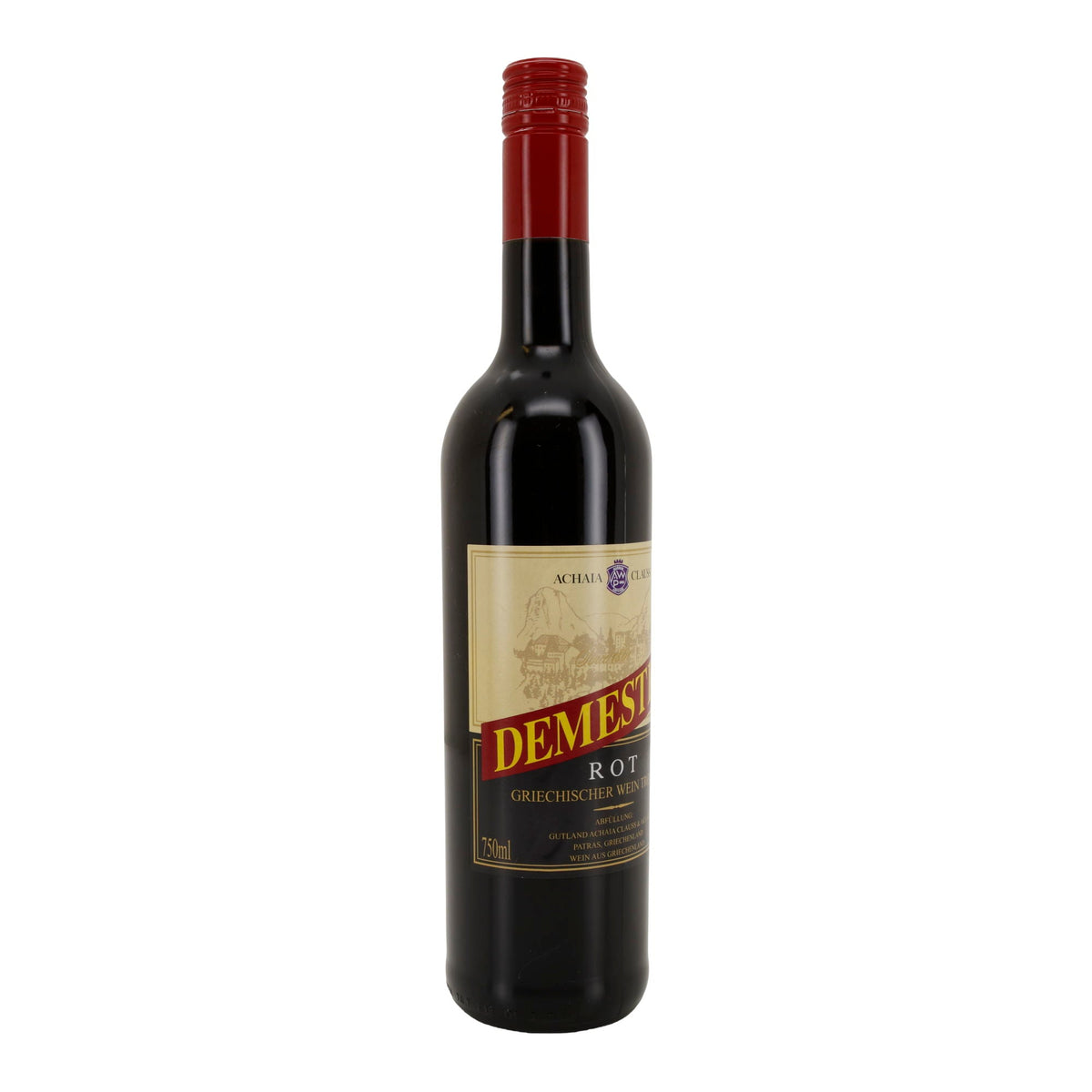 Rotwein Demestica | Achaia Clauss | Trocken | 12 % vol. | 750 ml Achaia Clauss