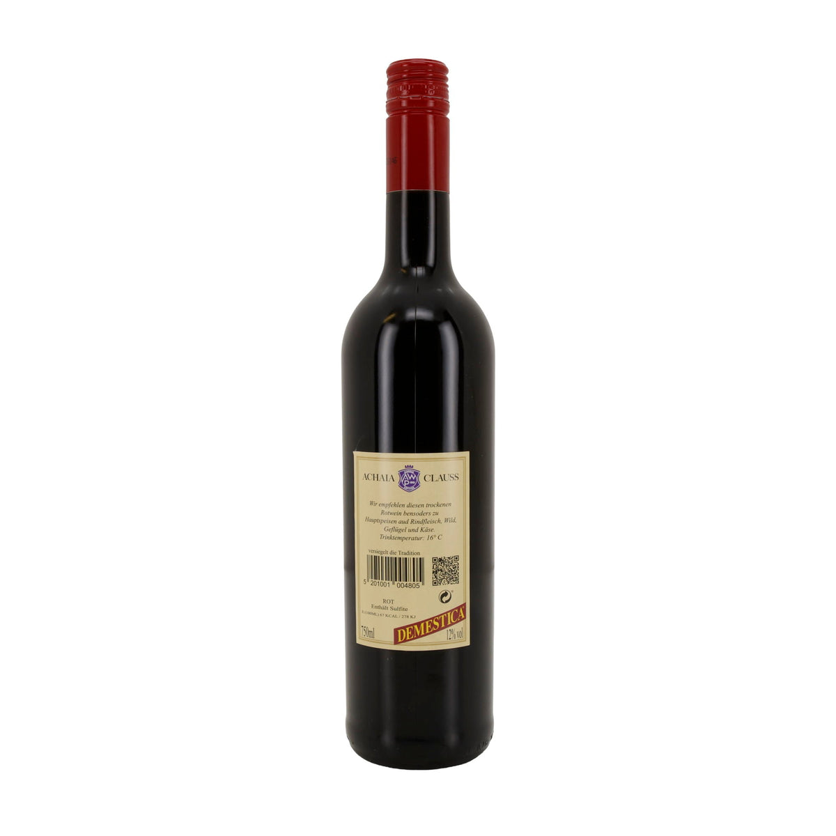 Rotwein Demestica | Achaia Clauss | Trocken | 12 % vol. | 750 ml Achaia Clauss