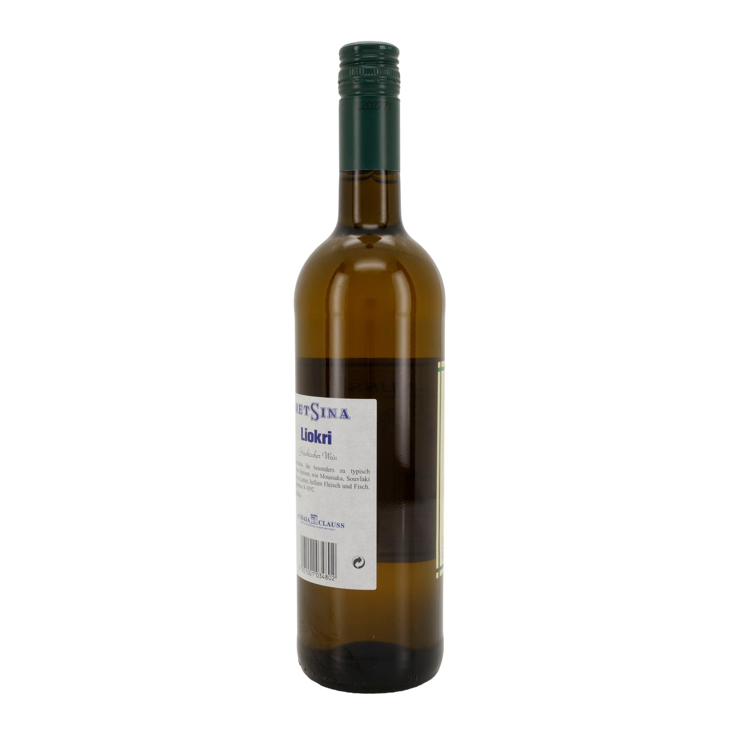 Retsina Liokri | Weißwein mit Harz | Achaia Clauss | 11,5 % vol. | 750 ml