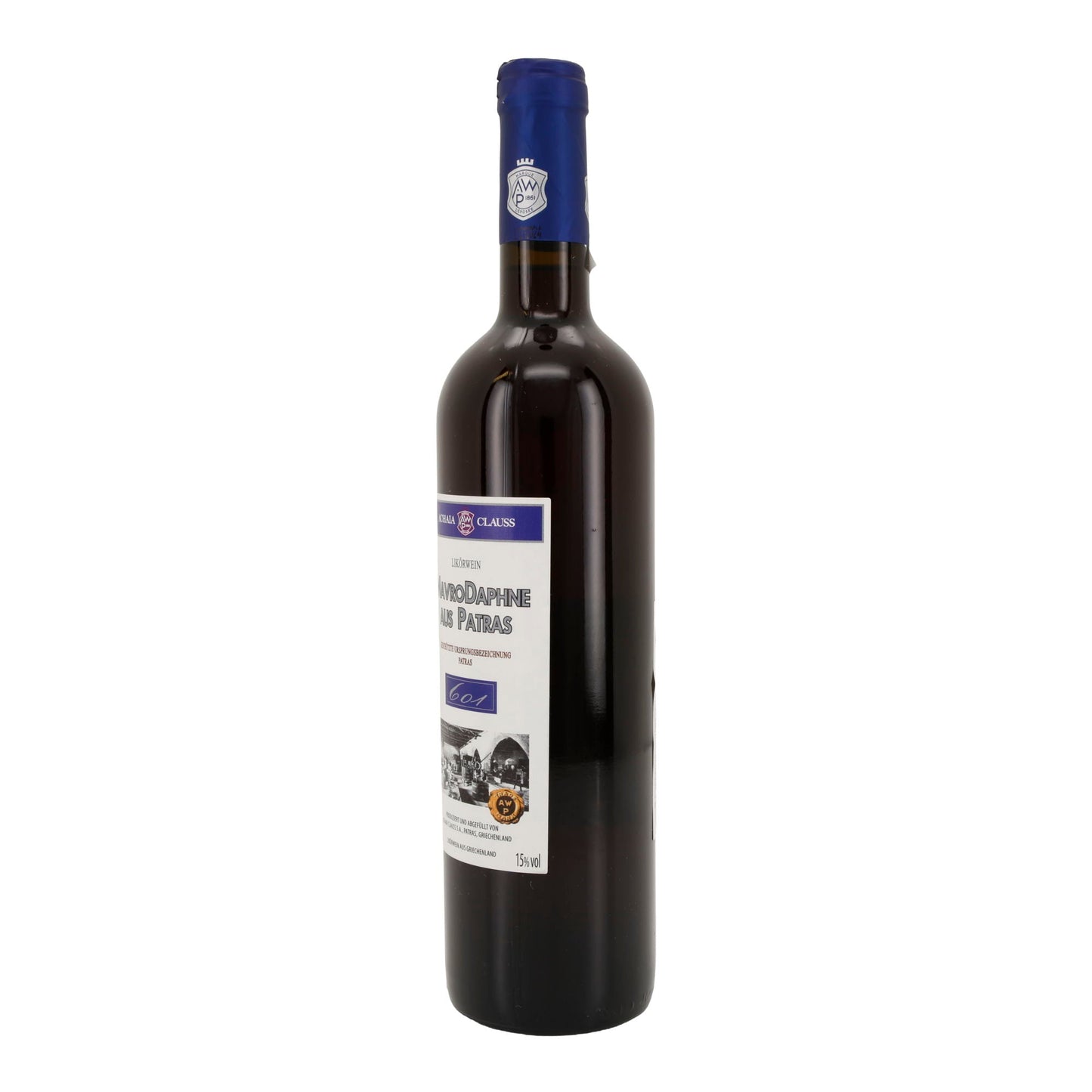 Likörwein Mavrodaphne aus Patras | Achaia Clauss | Geschützte Ursprungsbezeichnung | 15 % vol. | 750 ml Achaia Clauss