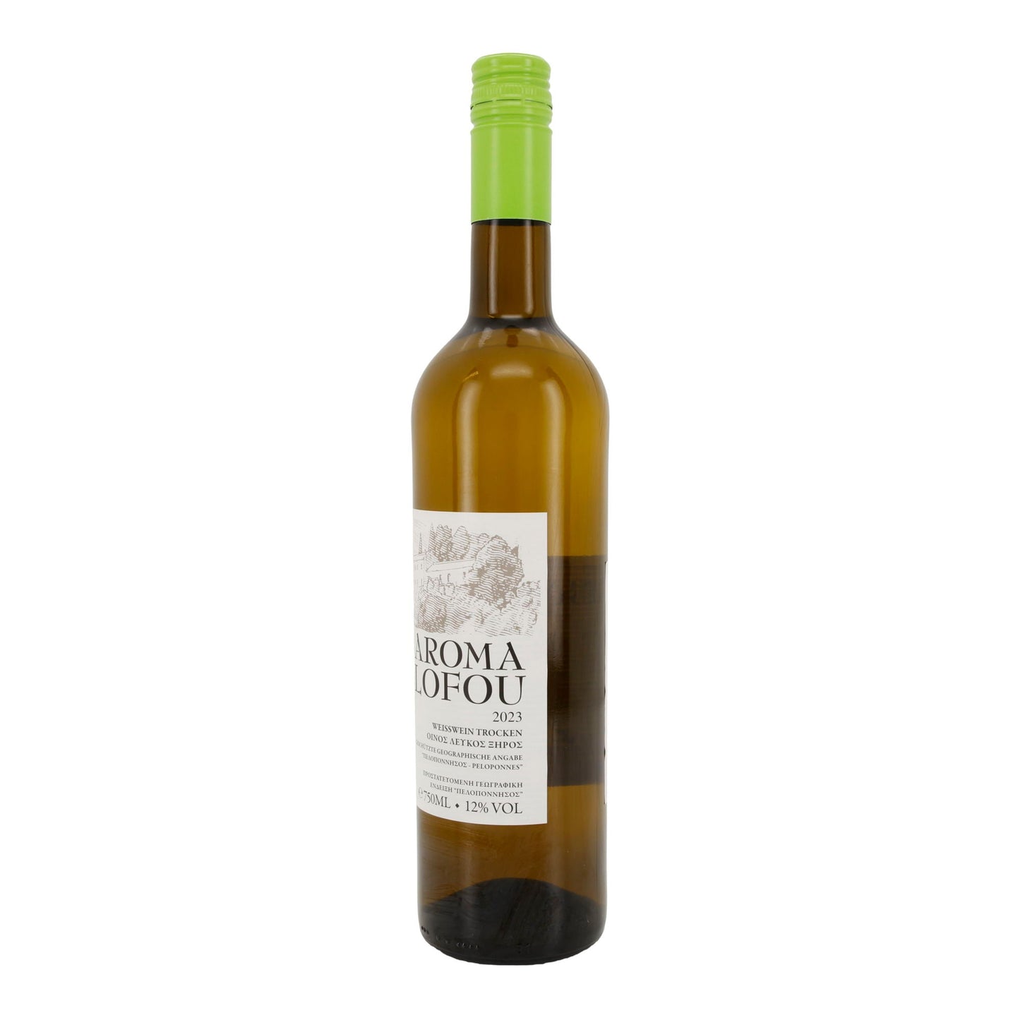 Weißwein Aroma Lofou | Trocken | Geschützte geografische Angabe | 12 % vol. | 750 ml Achaia Clauss