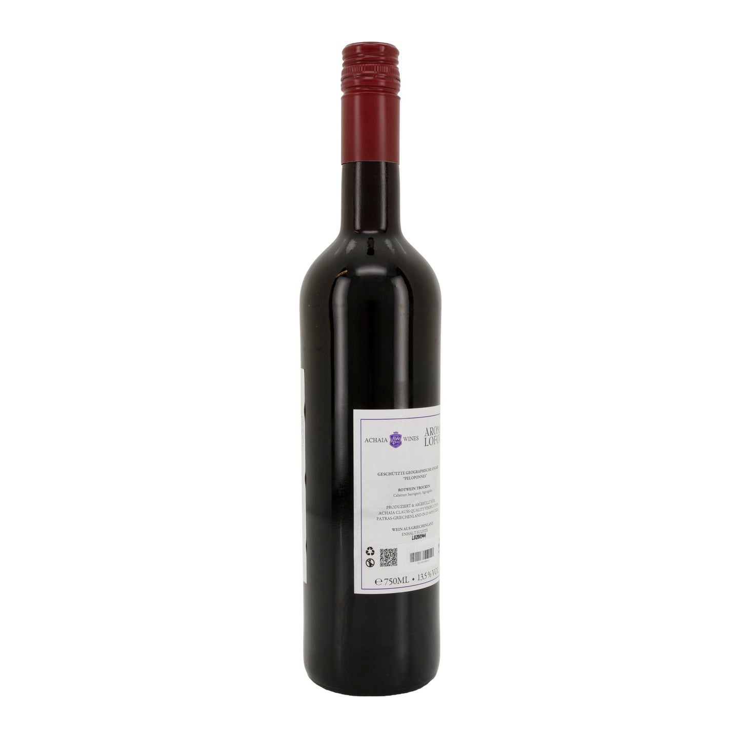 Rotwein Aroma Lofou | Trocken | Geschützte geografische Angabe | 13,5 % vol. | 750 ml