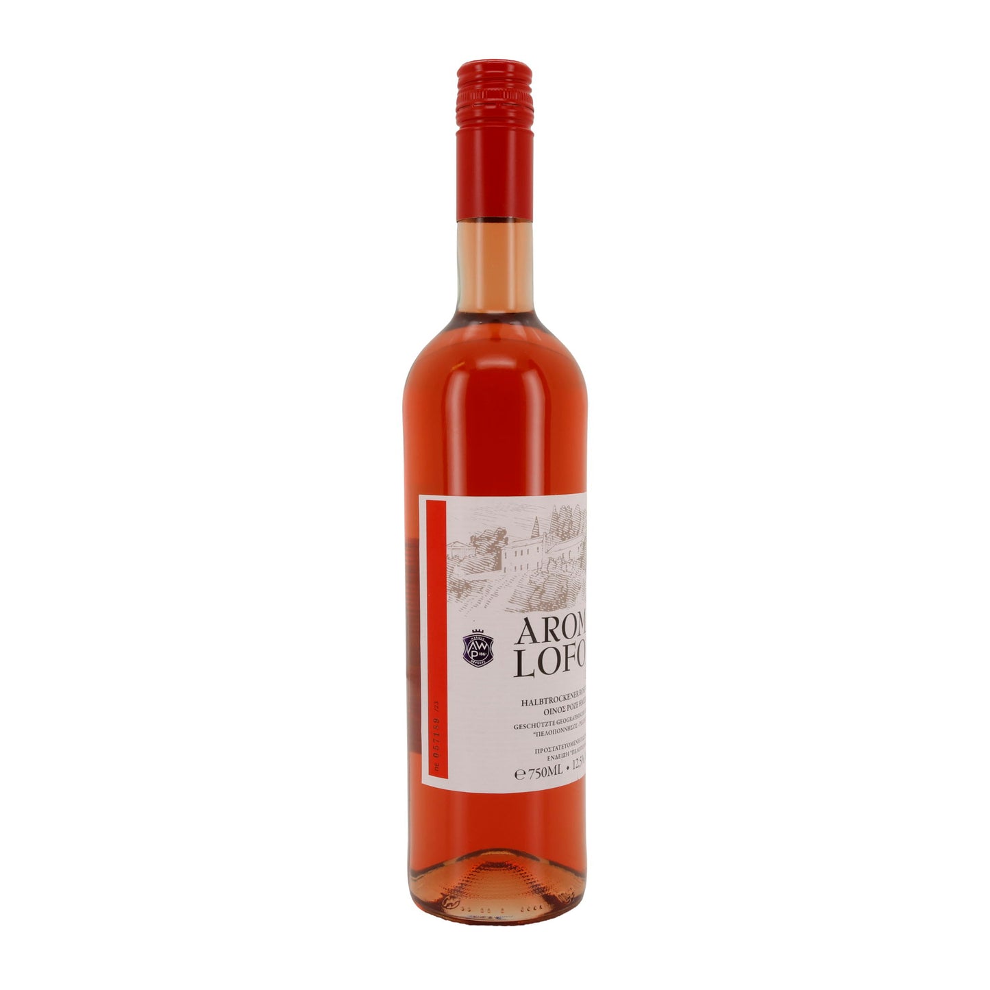 Roséwein Aroma Lofou | Halbtrocken | Geschützte geografische Angabe | 12,5 % vol. | 750 ml