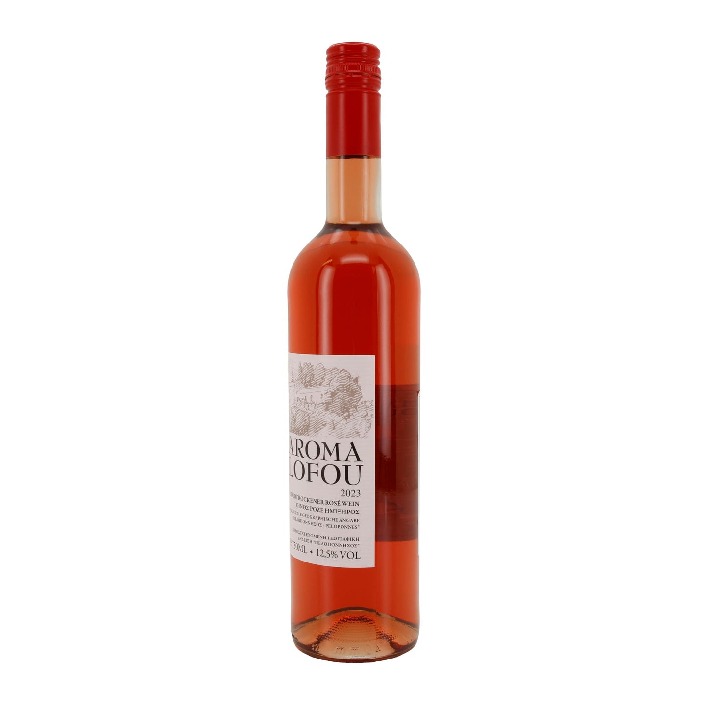 Roséwein Aroma Lofou | Halbtrocken | Geschützte geografische Angabe | 12,5 % vol. | 750 ml