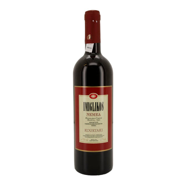 Kourtaki Imiglikos Rotwein | Geschützte Ursprungsbezeichnung Nemea | 12 % vol | 750 ml Kourtakis