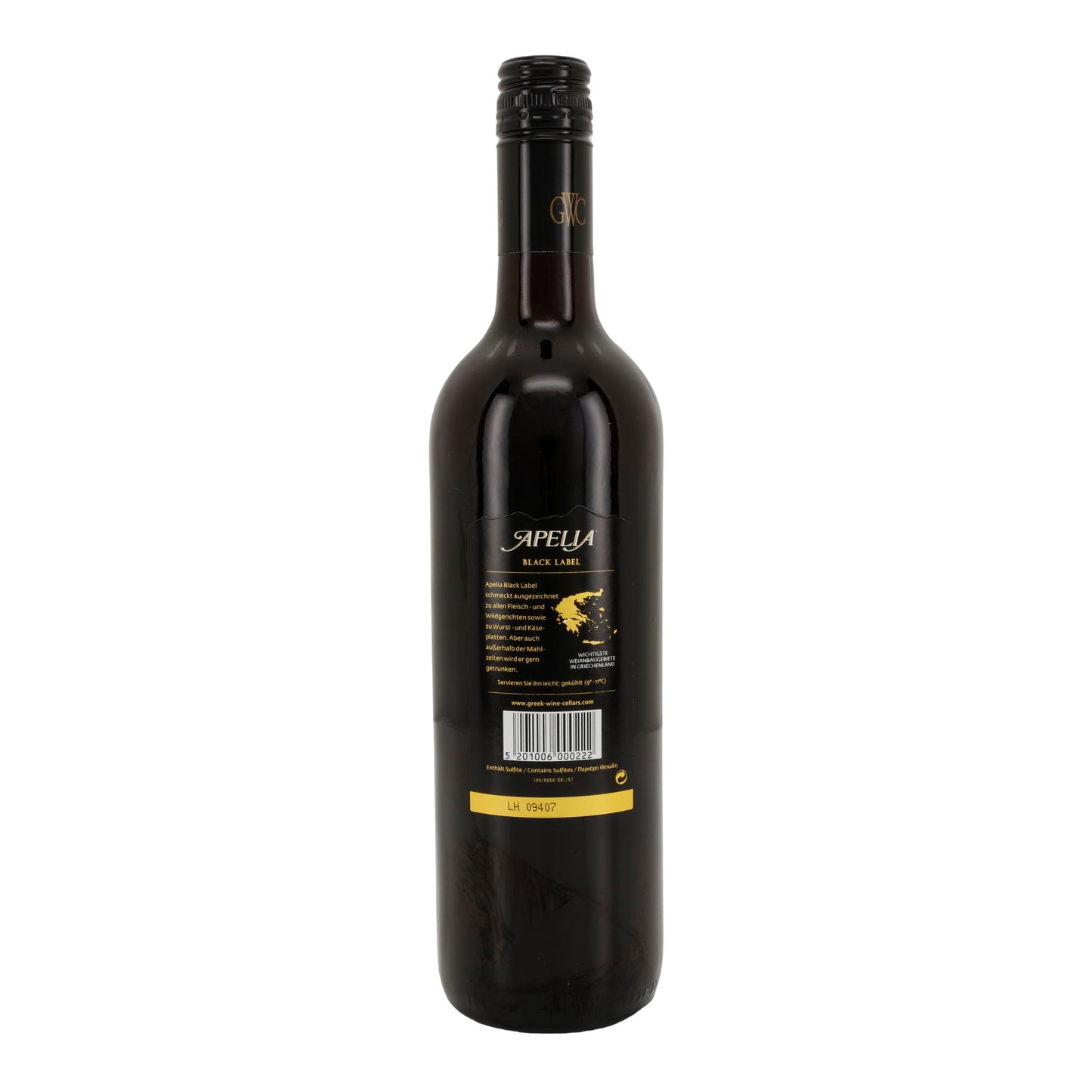 Apelia Weißwein trocken | Griechischer Qualitätswein | 11,5 % vol | 750 ml