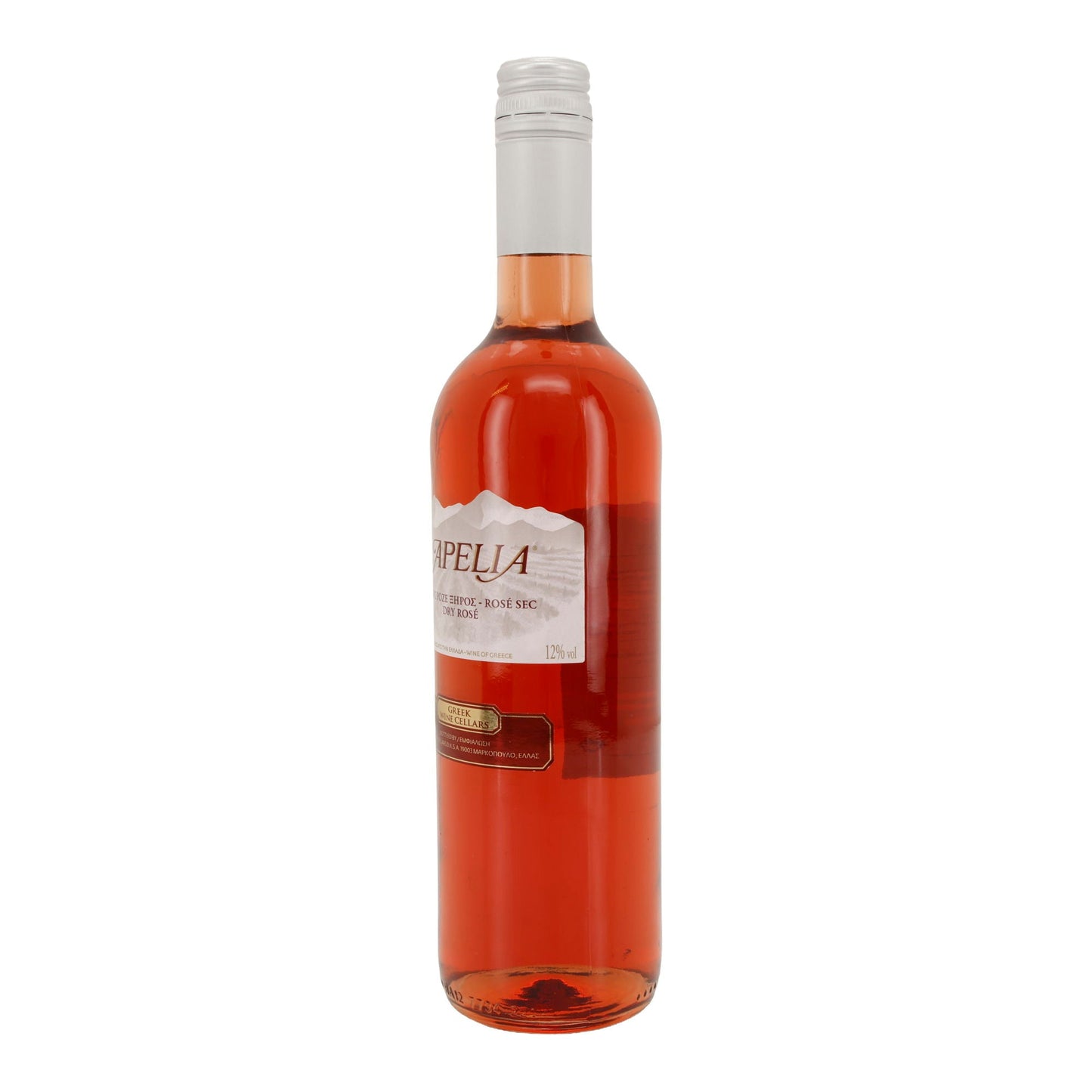 Apelia Roséwein trocken | Griechischer Qualitätswein | 12 % vol | 750 ml Kourtakis