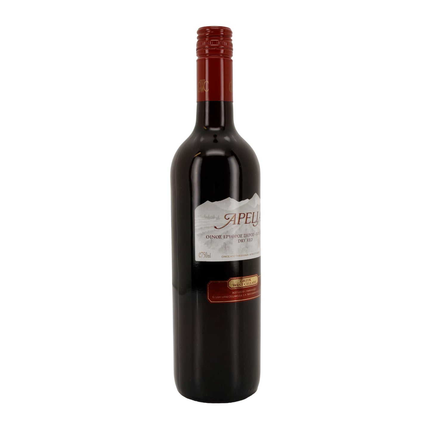 Apelia Rotwein trocken | Griechischer Qualitätswein | 12,5 % vol | 750 ml
