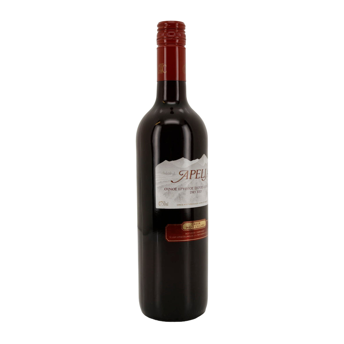Apelia Rotwein trocken | Griechischer Qualitätswein | 12,5 % vol | 750 ml Kourtakis