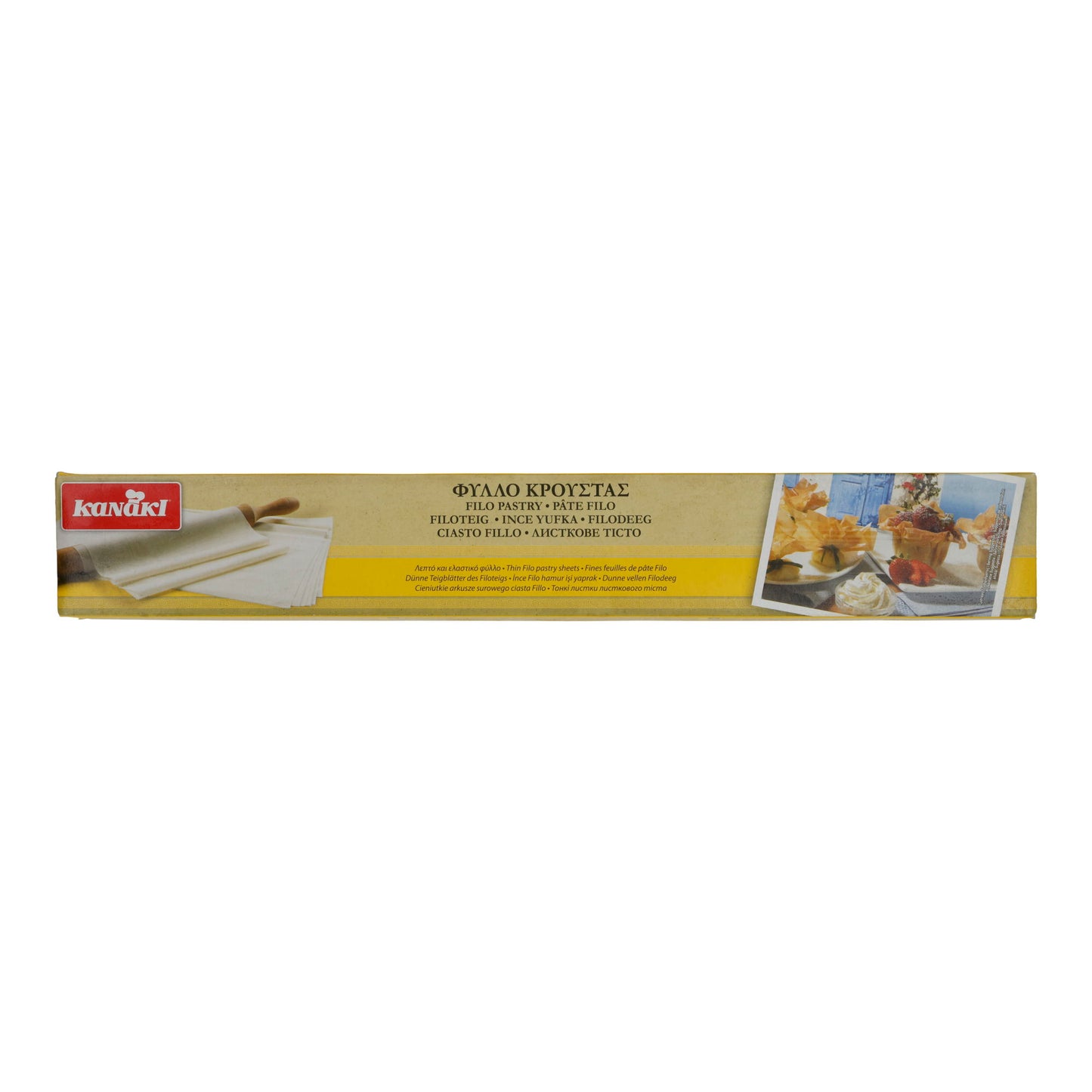 Teig Kanaki | Filo-Teig | Original griechisch, süß & herzhaft | 450 g