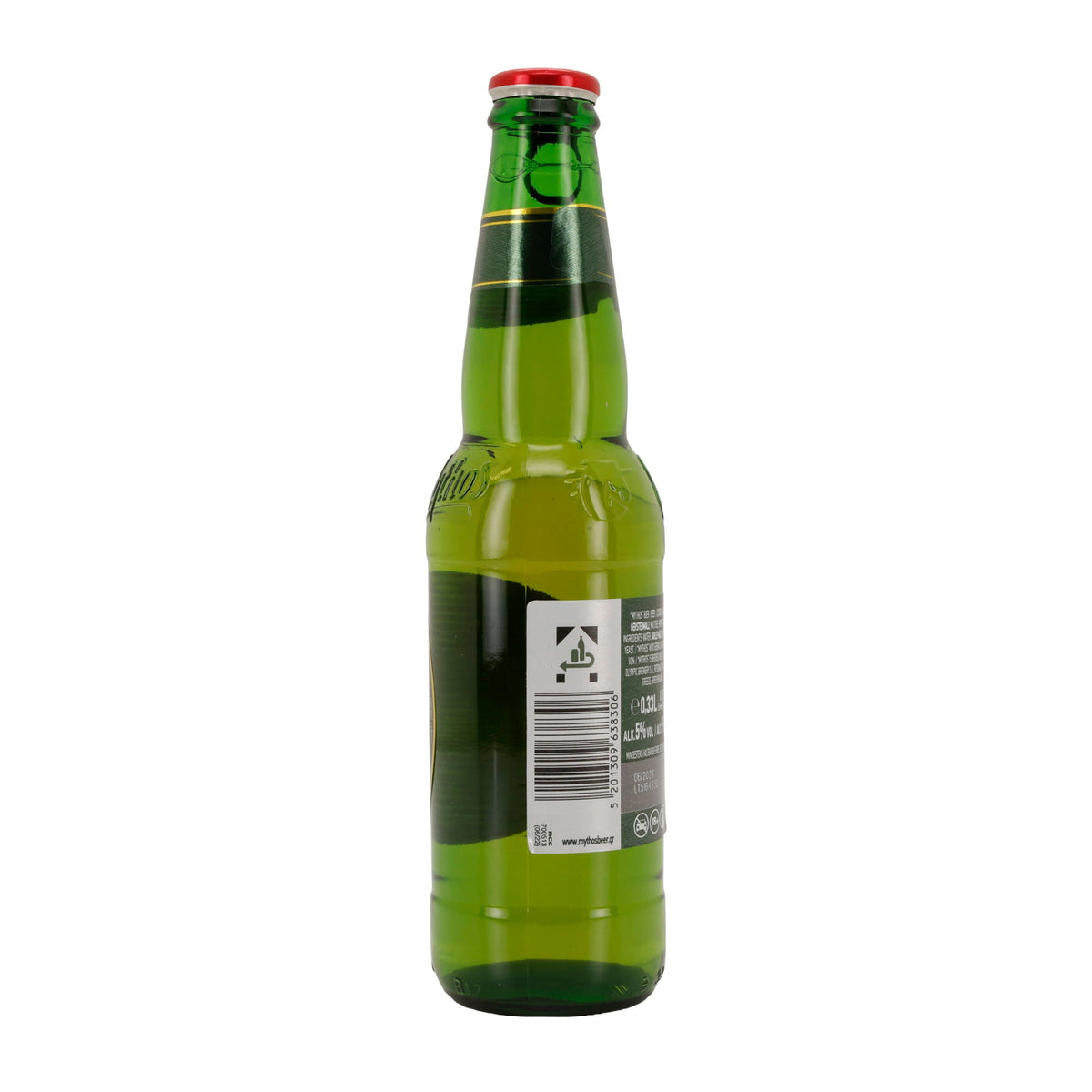 Mythos Helles Bier | Griechisches Lager | 5 % vol | 330 ml Mythos
