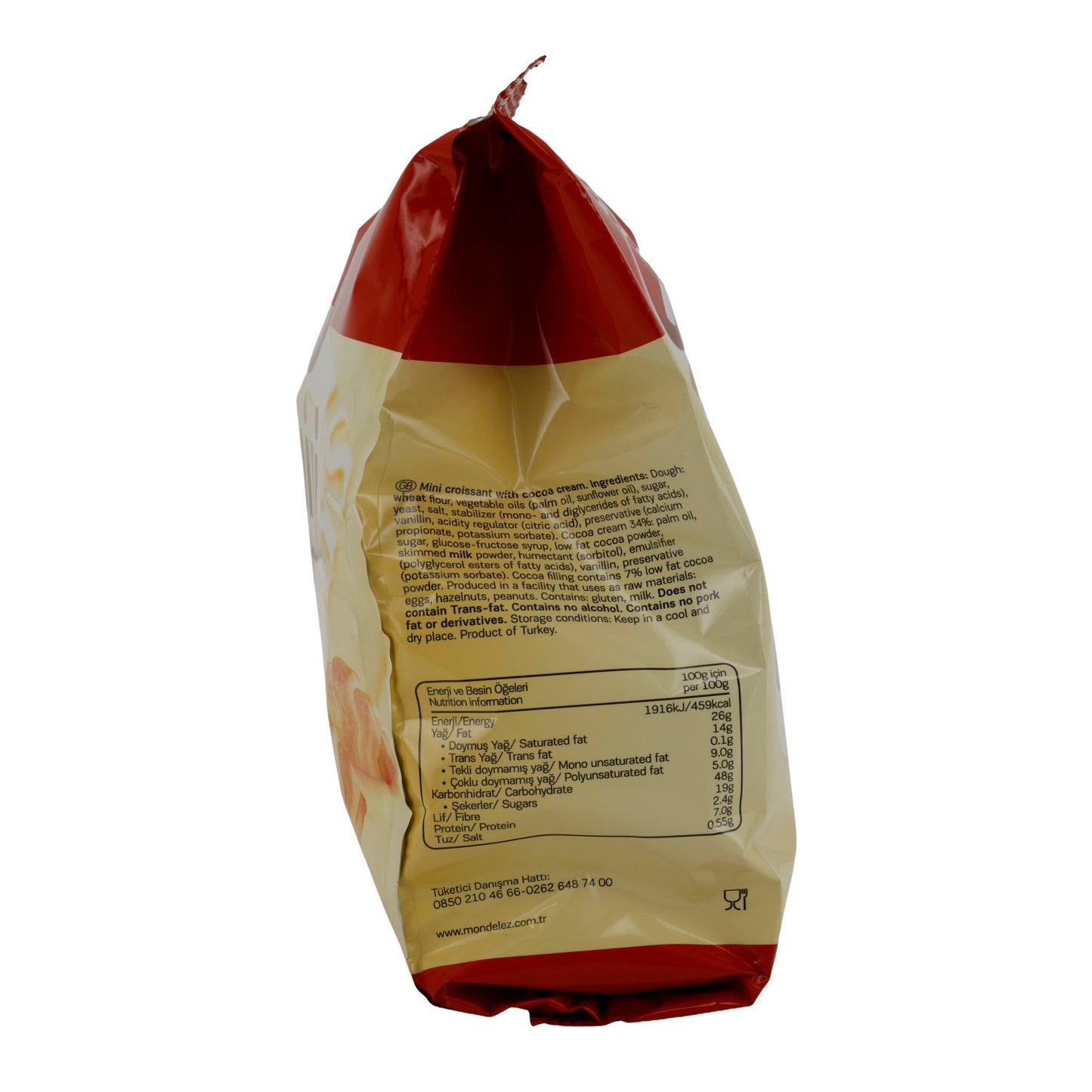 Mini Kruvasanlar 7Days | Kruvasanlar | Kremalı Kakao Dolgulu | 185 g
